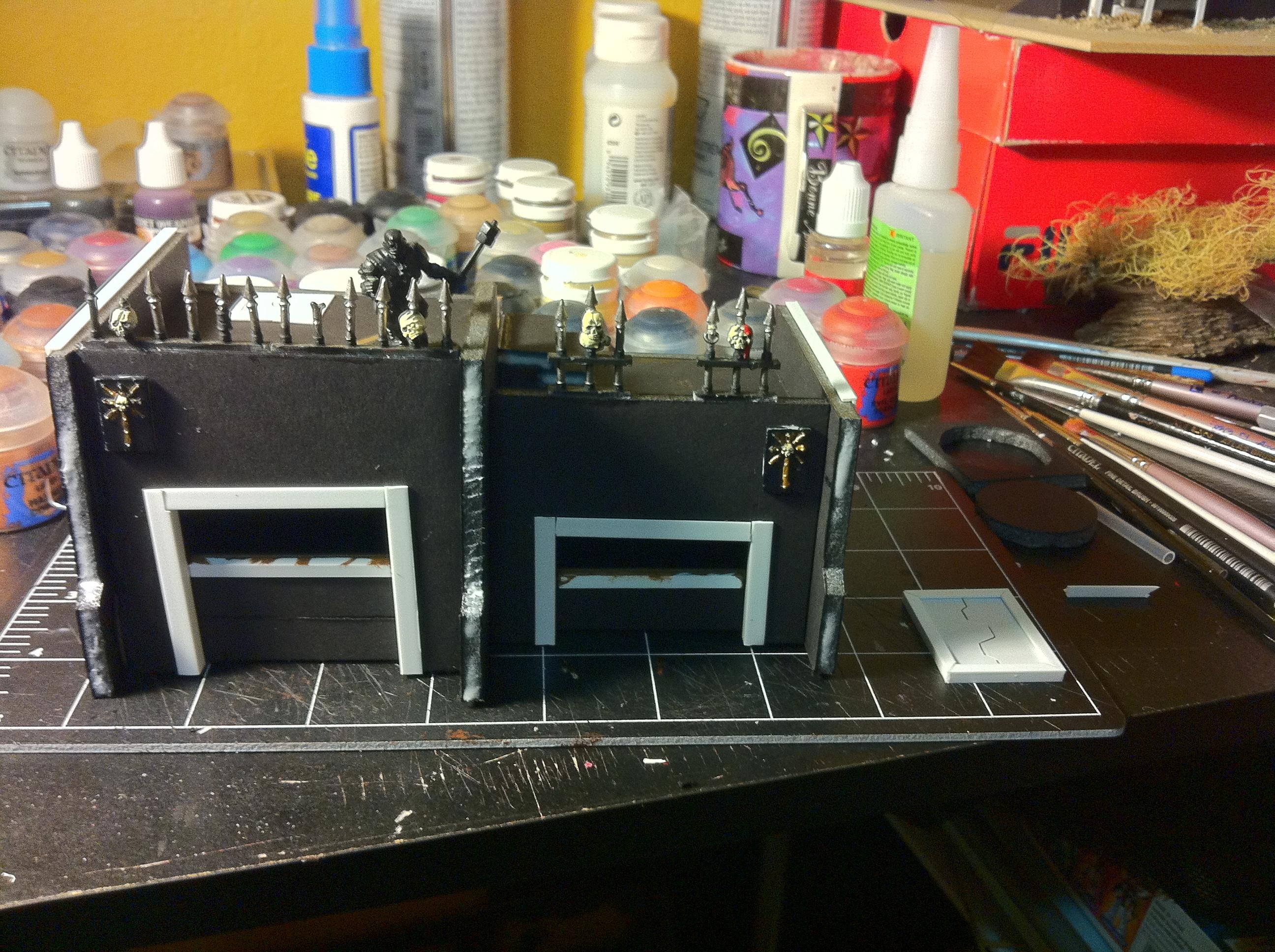Bunker, Chaos Space Marines, Work In Progress