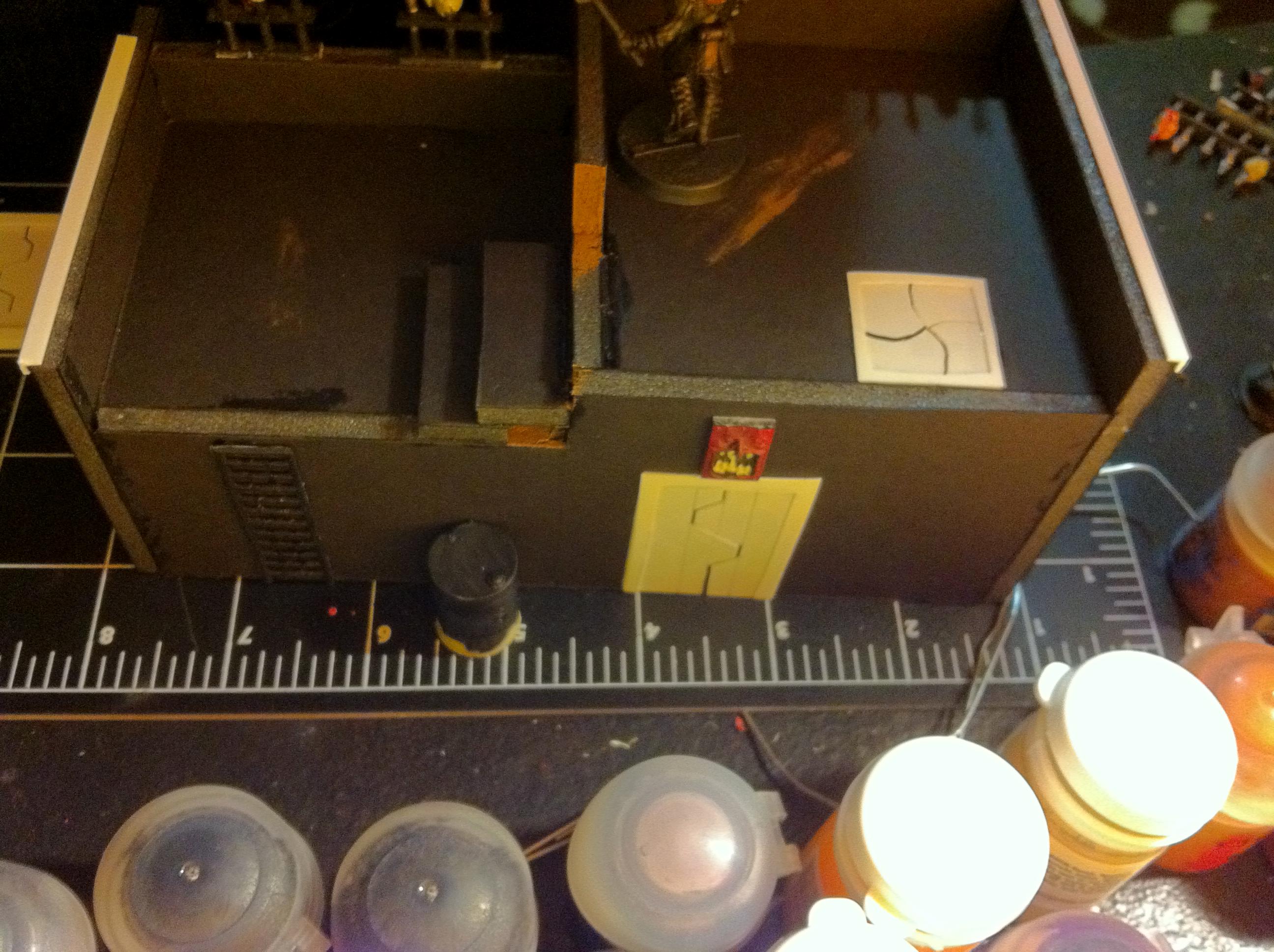 Bunker, Chaos Space Marines, Work In Progress