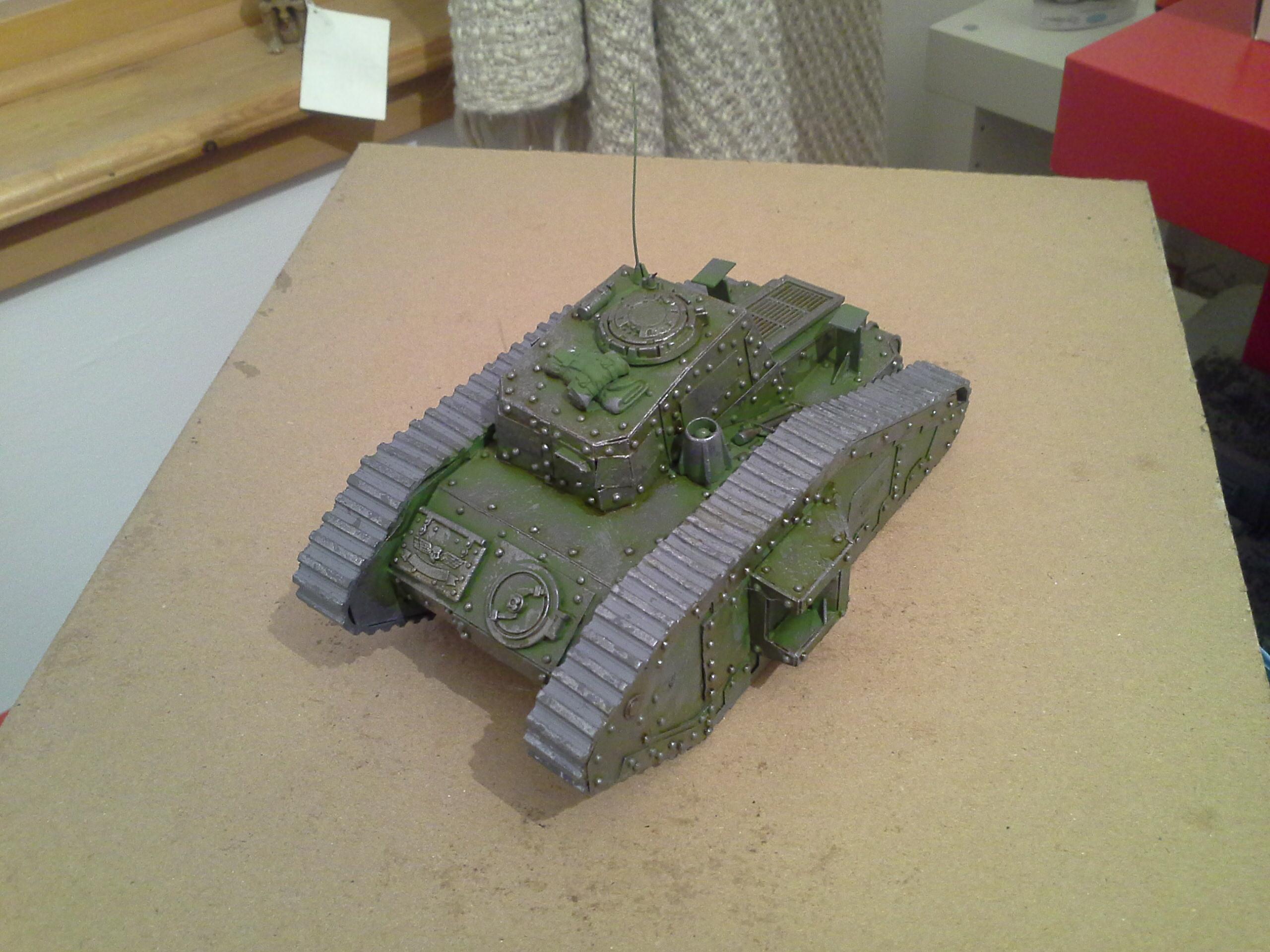 Ancient, Defender, Dirt, Imperial Guard, Malcador, Recovery, Rivets, Rust, Scratch, Scratch Build, Supply, Tank, Weathered