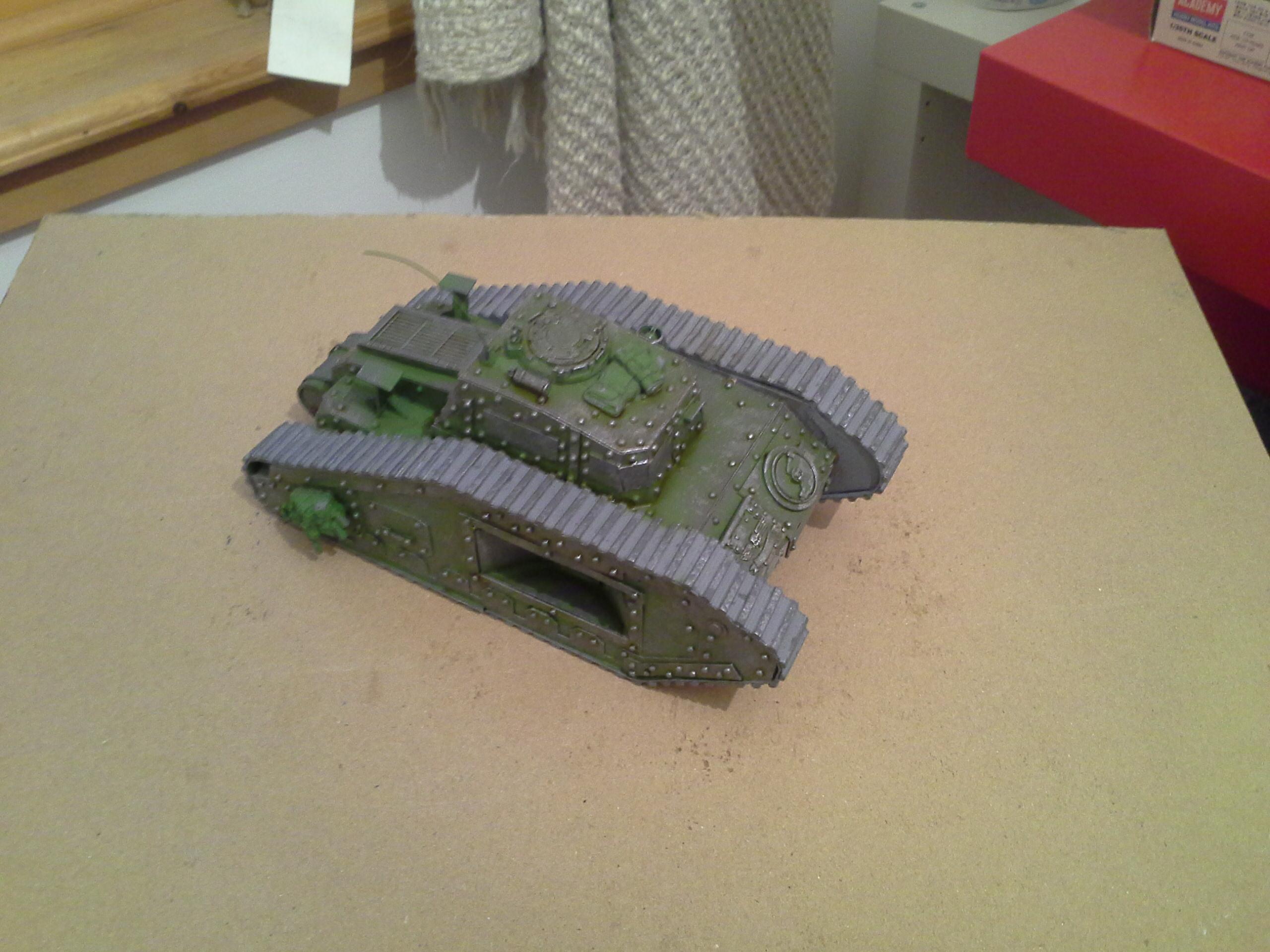 Ancient, Defender, Dirt, Imperial Guard, Malcador, Recovery, Rivets, Rust, Scratch, Scratch Build, Supply, Tank, Weathered