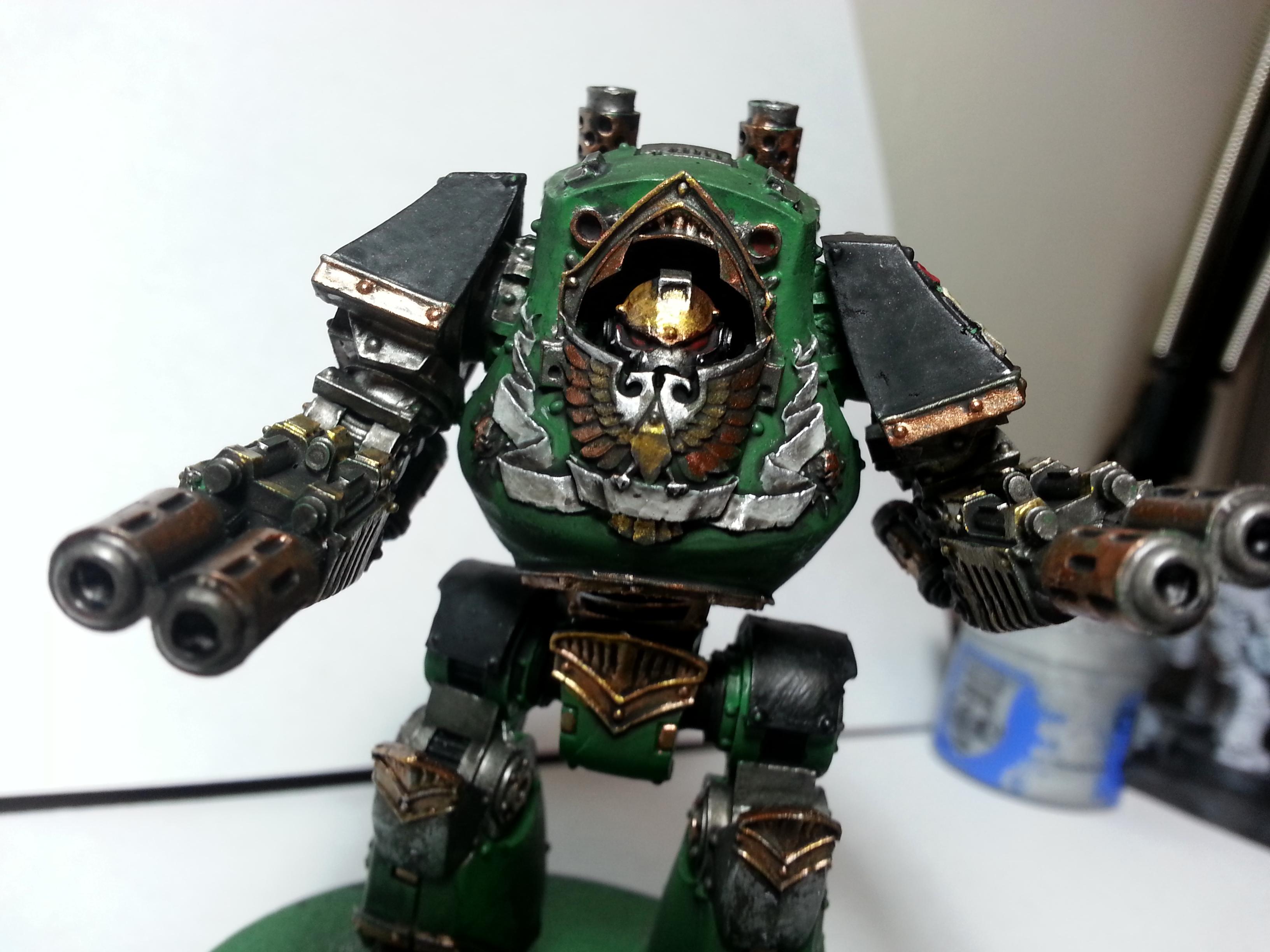 30k, Comission, Contemptor, Dreadnought, Forge World, Horus Heresy, Salamanders, Space Marines, Venerable, Warhammer 40,000, Warhammer Fantasy