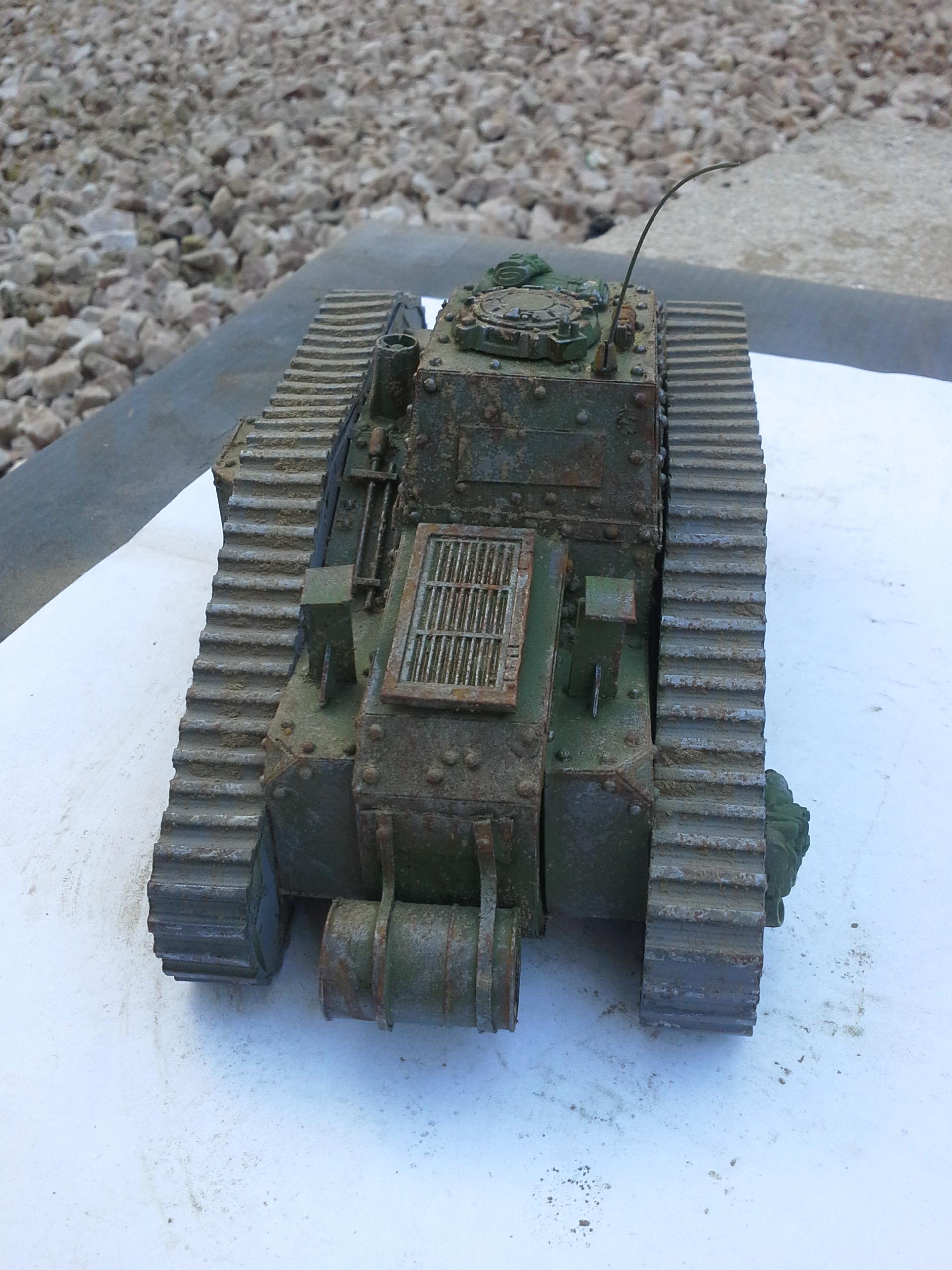 Ancient, Defender, Dirt, Imperial Guard, Malcador, Recovery, Rivets, Rust, Scratch, Scratch Build, Supply, Tank, Weathered