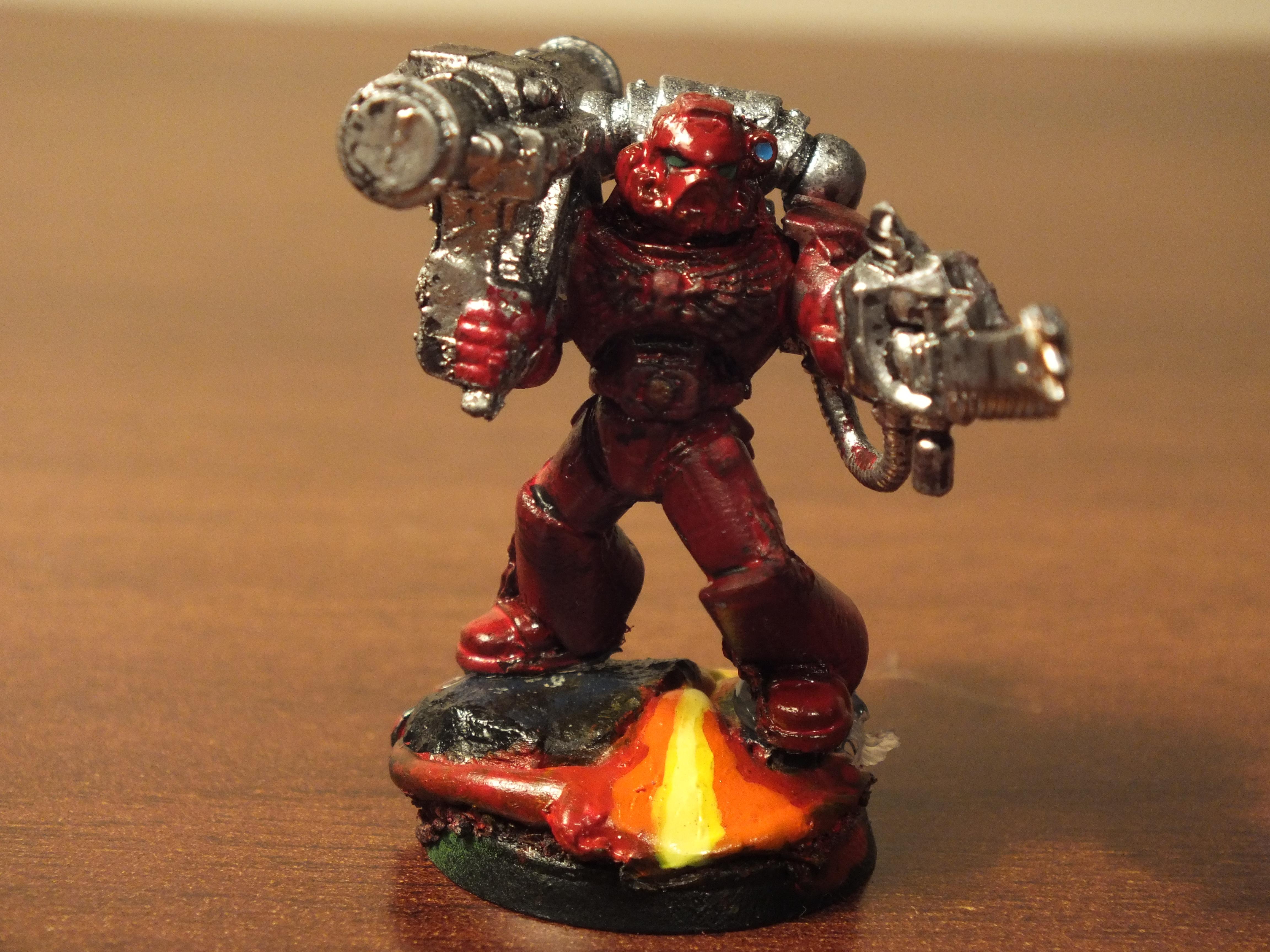 Terminator arm on a rocket launcher dude