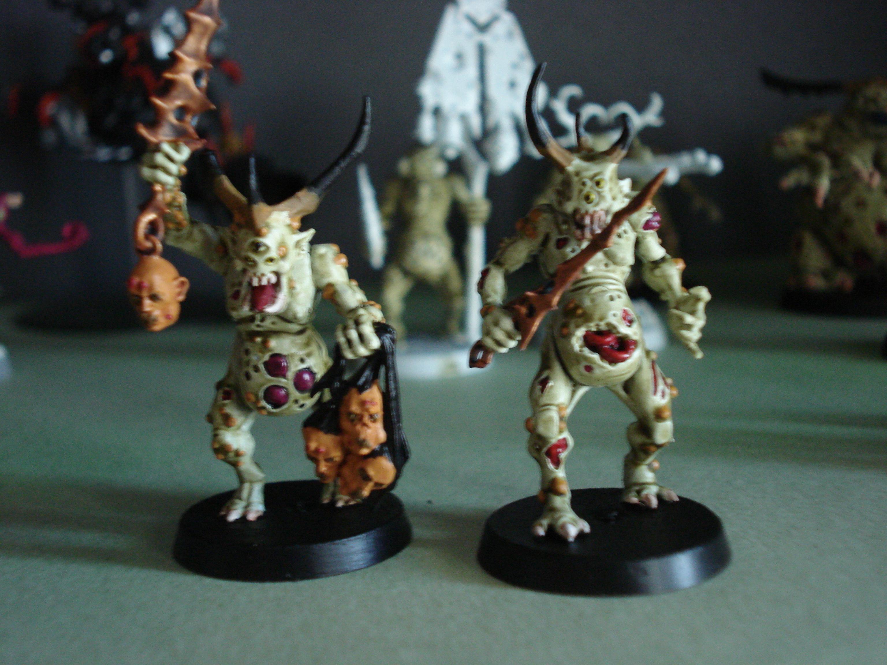 Chaos, Nurgle, Plaguebearers, Warhammer 40,000, Warhammer Fantasy
