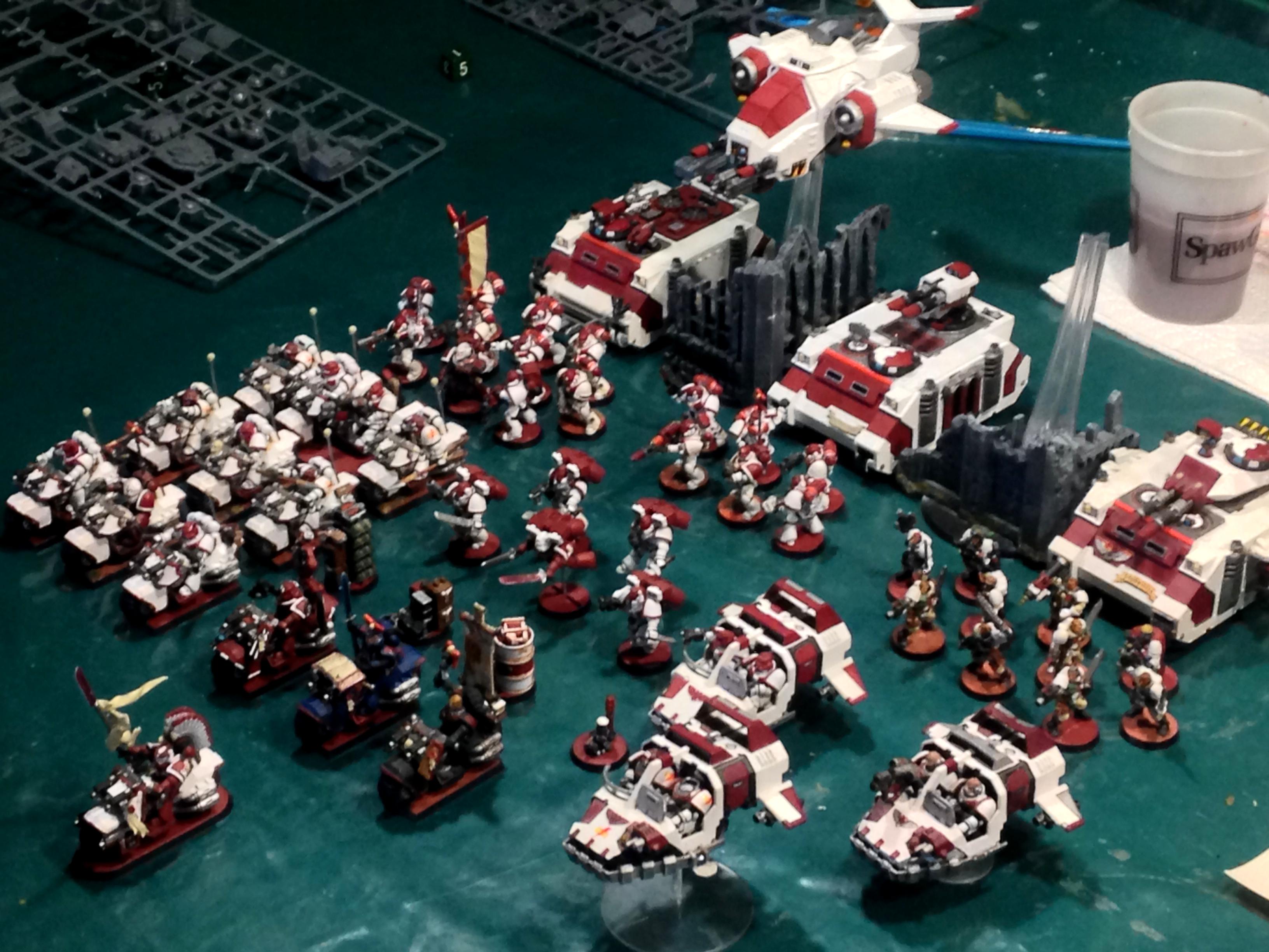 Stromriders, Army Angle