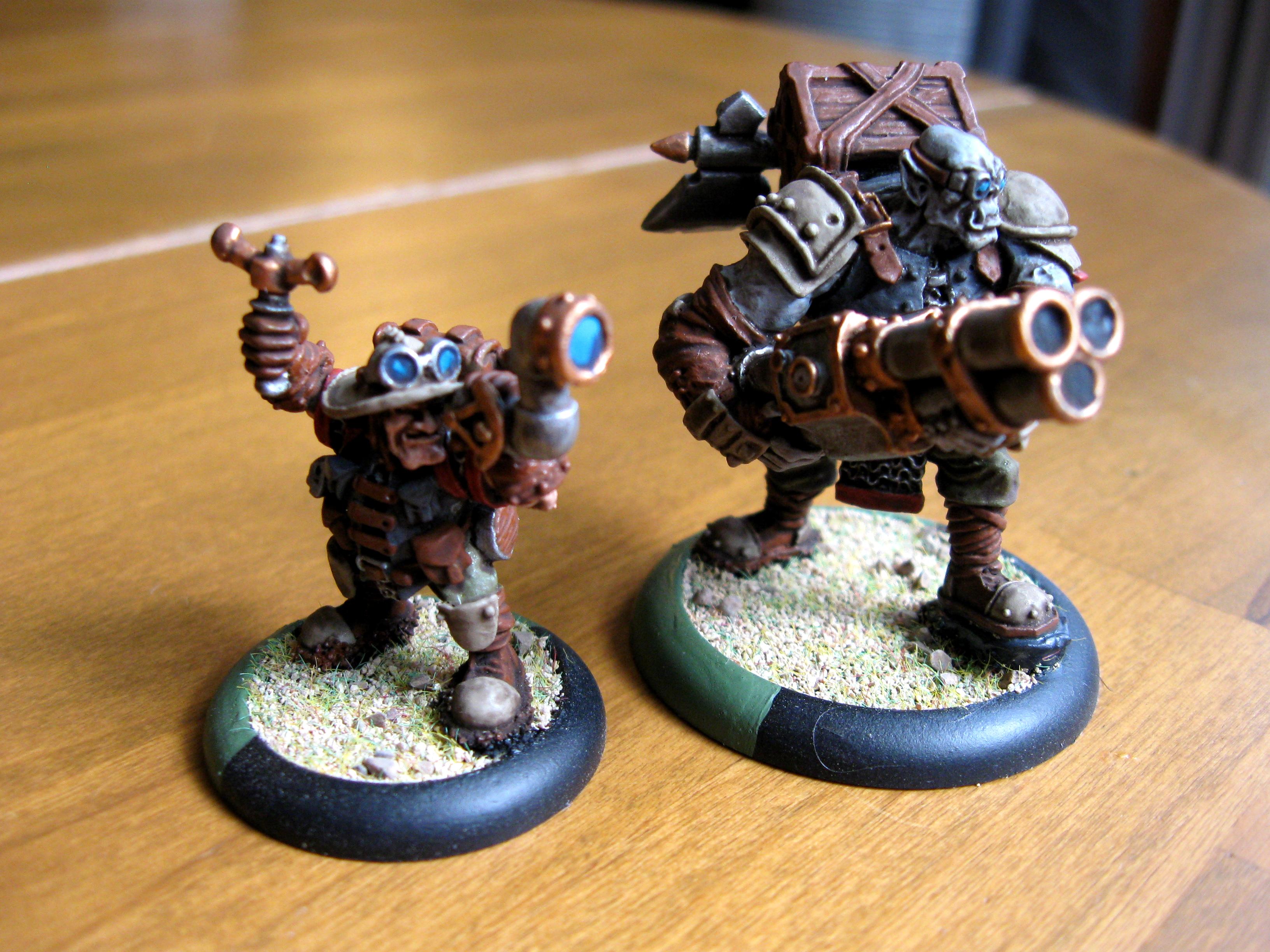 Dwarves, Mercenary, Ogrun, Privateer Press, Rhulic, Searforge, Warmachine