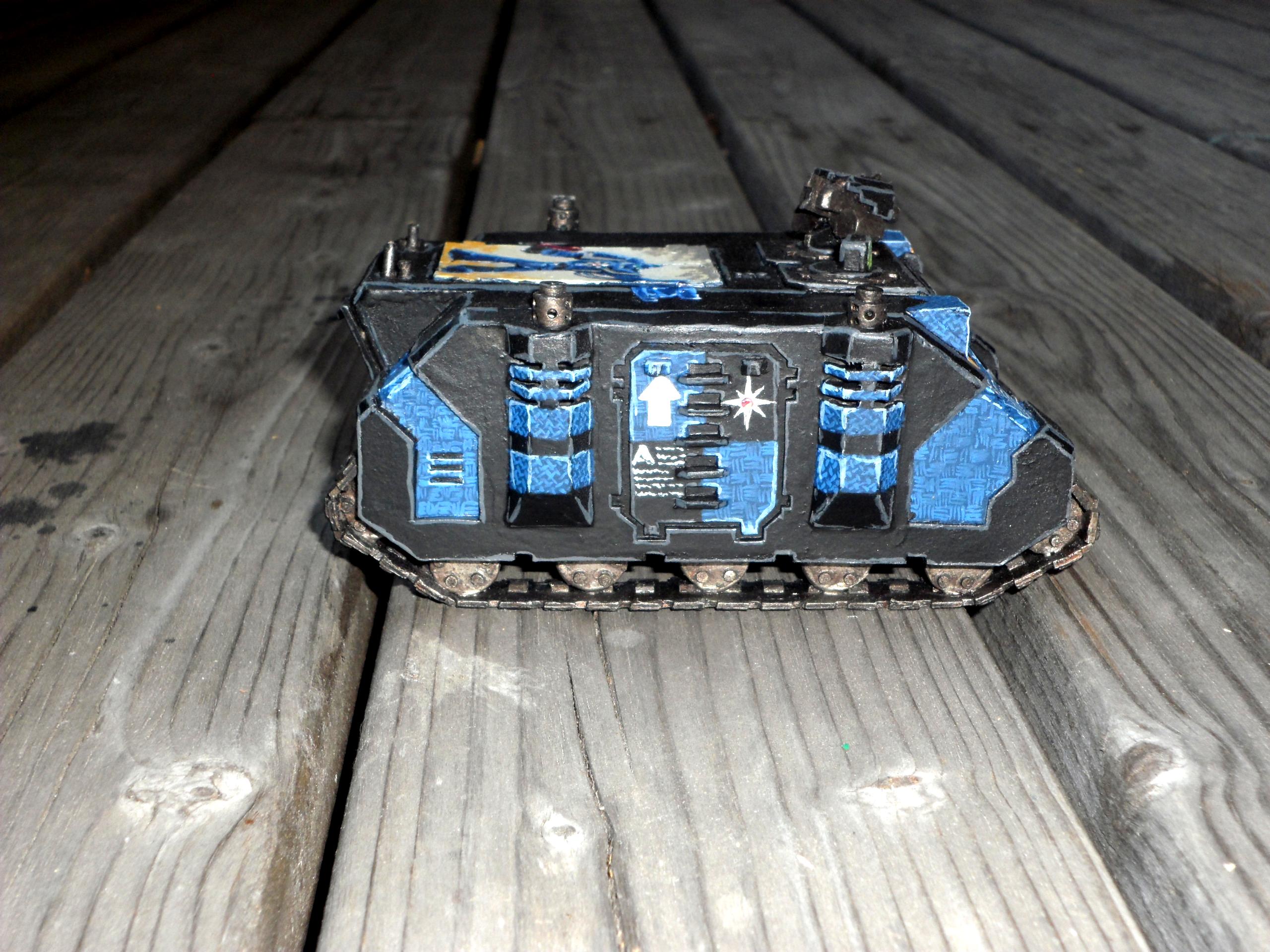 Papercraft, Rhino, Scratshbuild, Space Marines