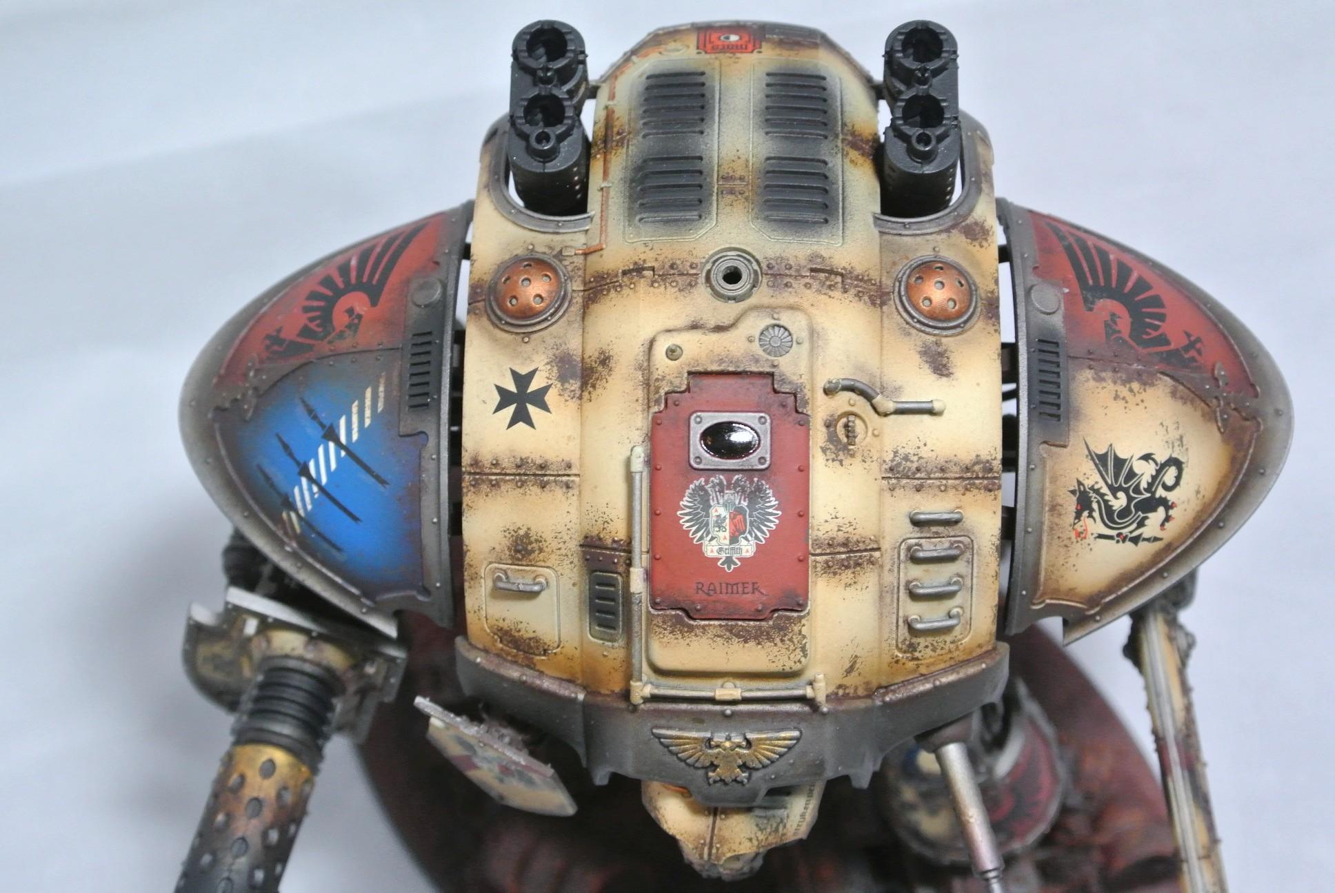 House Griffon, Knight Titan, Knights, Paint Effects, Rust, Titan