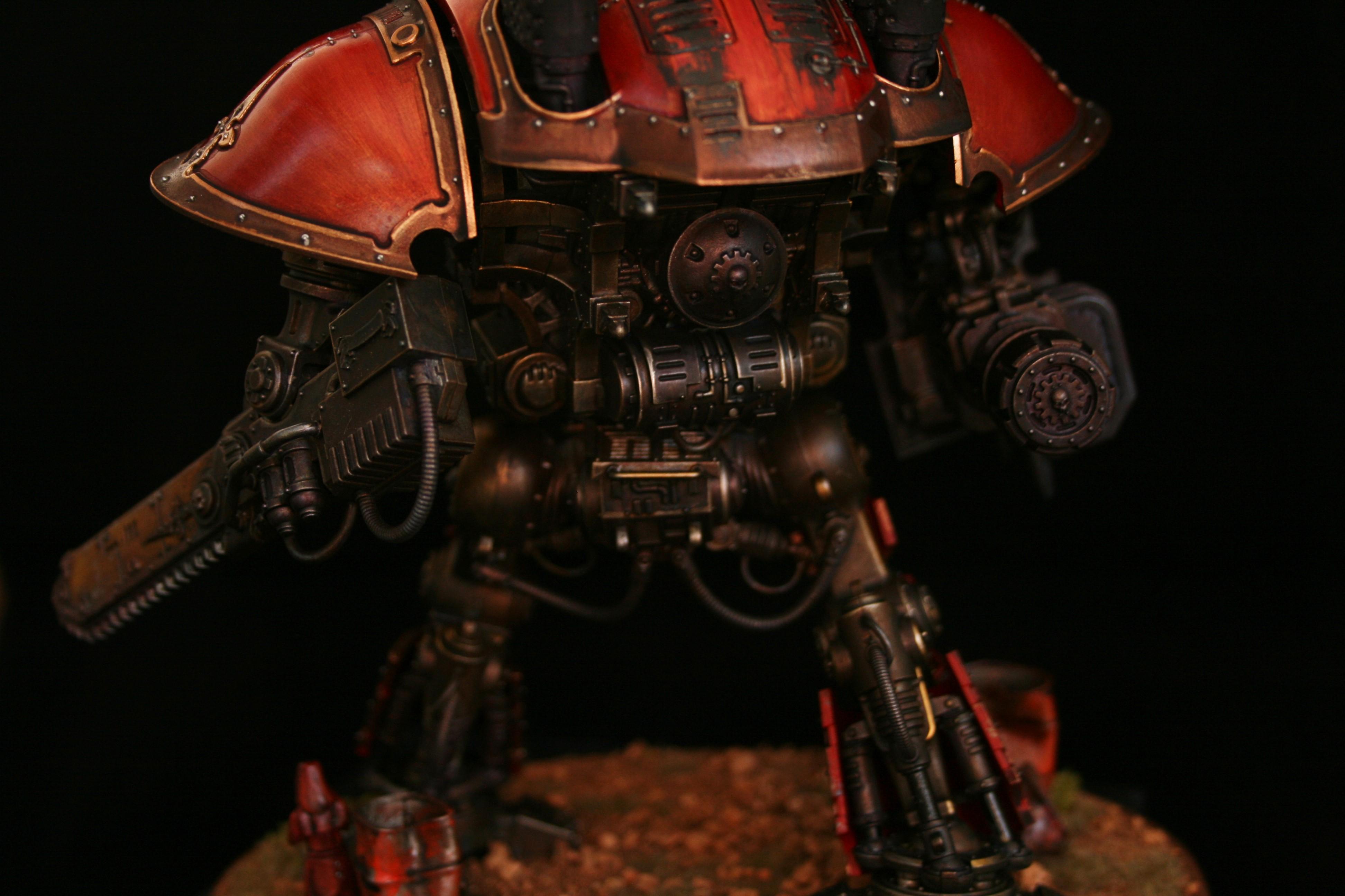 Knights, Mechanicus, Red, Titan
