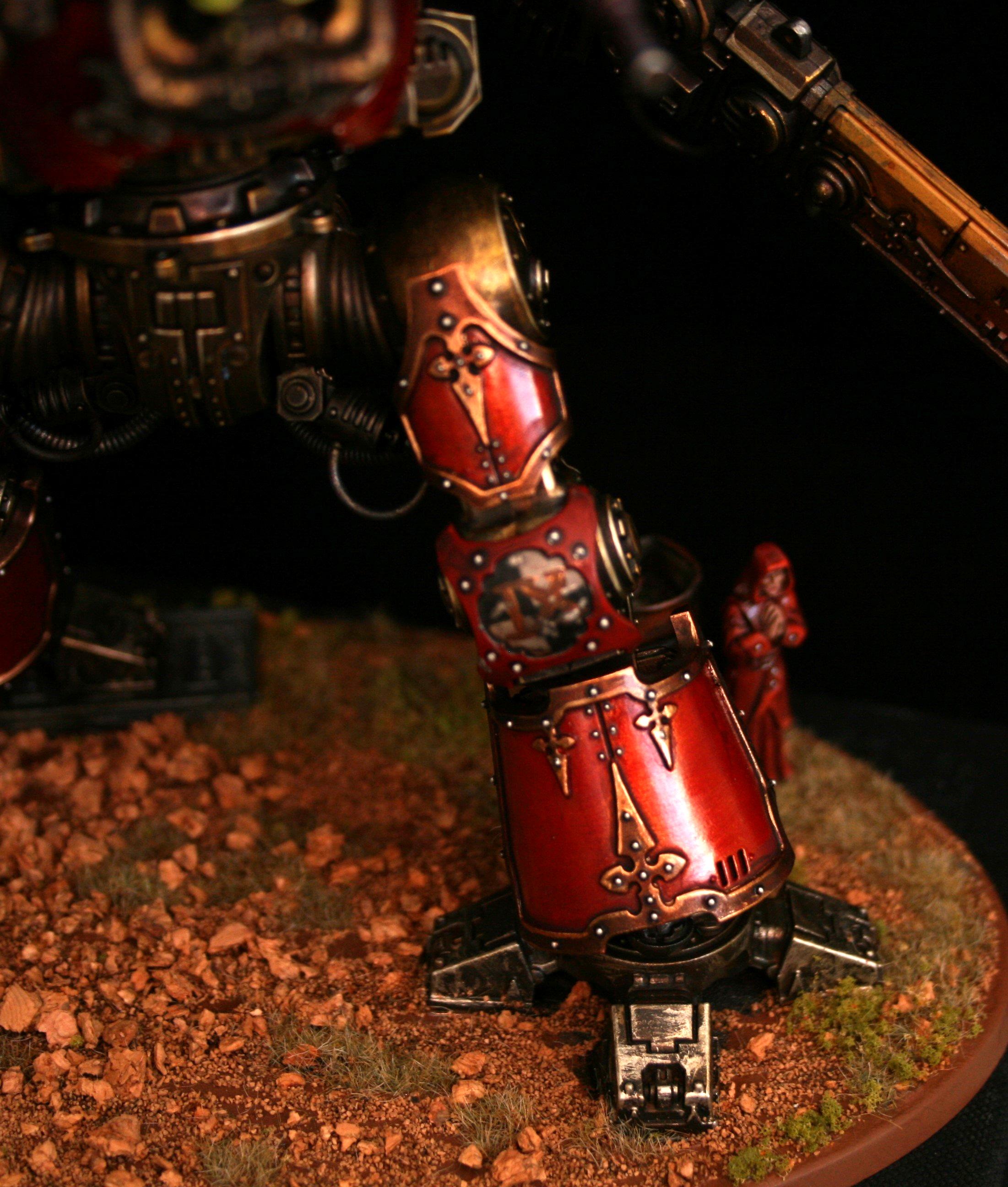 Knights, Mechanicus, Red, Titan