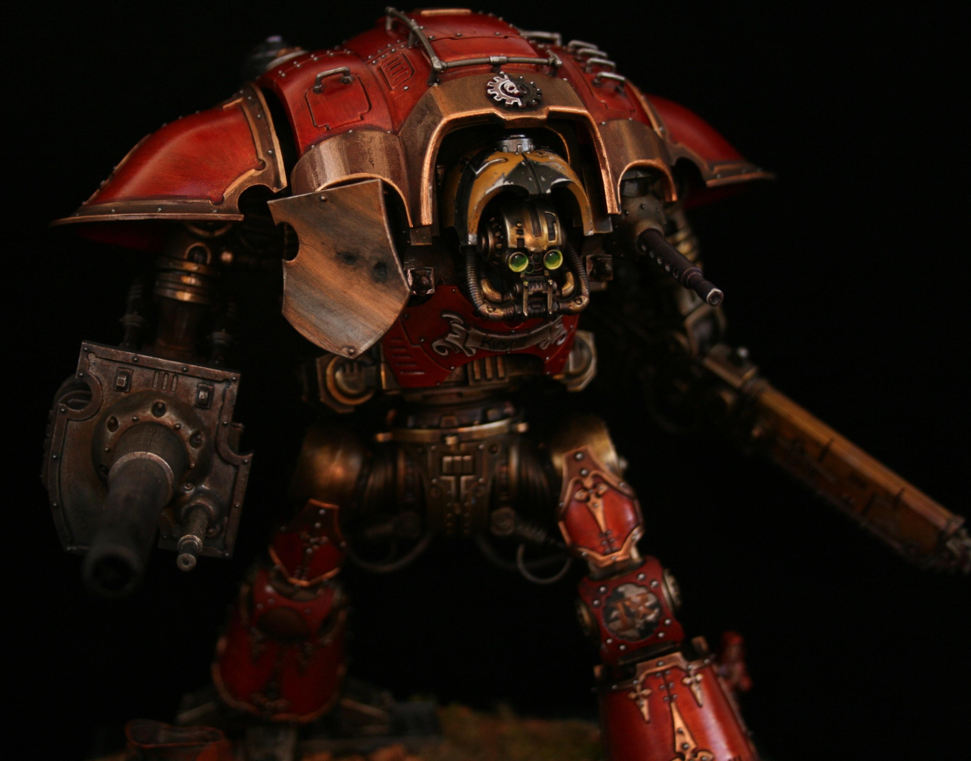 Knights, Mechanicus, Red, Titan