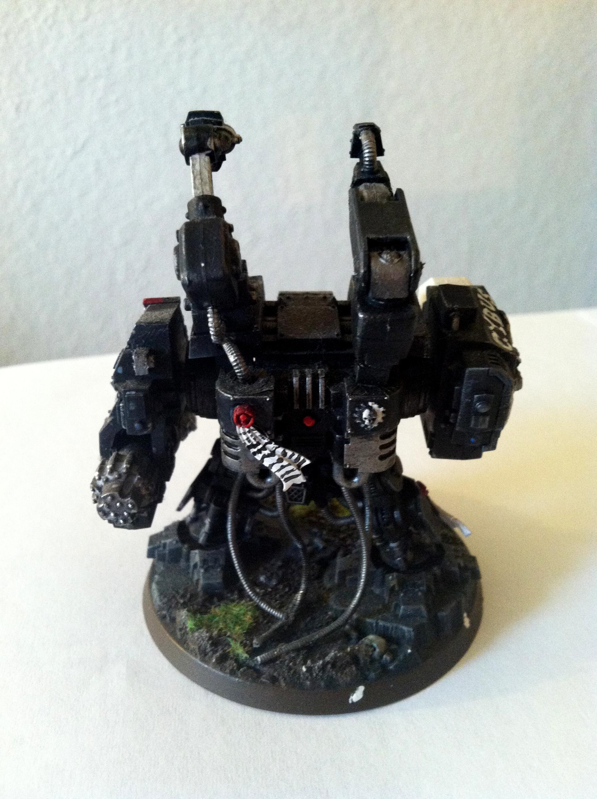 Dreadnought, Iron Hands, Space Marines, Venerable Dreadnought