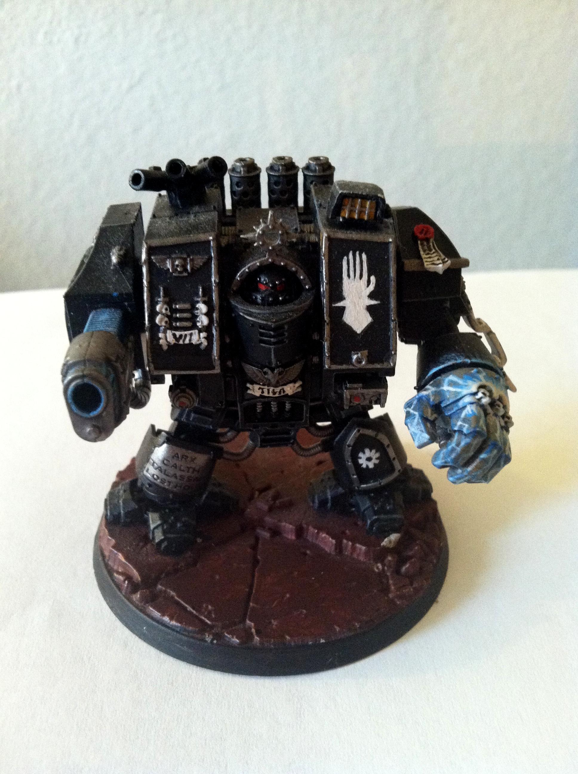 Dreadnought, Iron Hands, Space Marines, Venerable Dreadnought