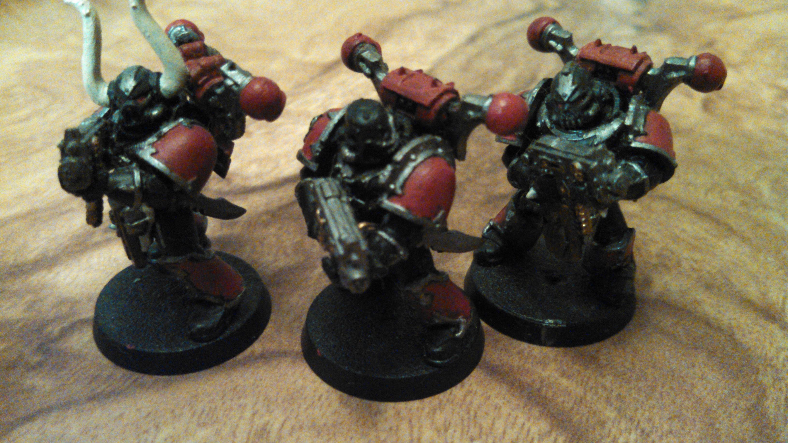 (left to right) Brother Hawk, Brother Kannus, Brother Caldor