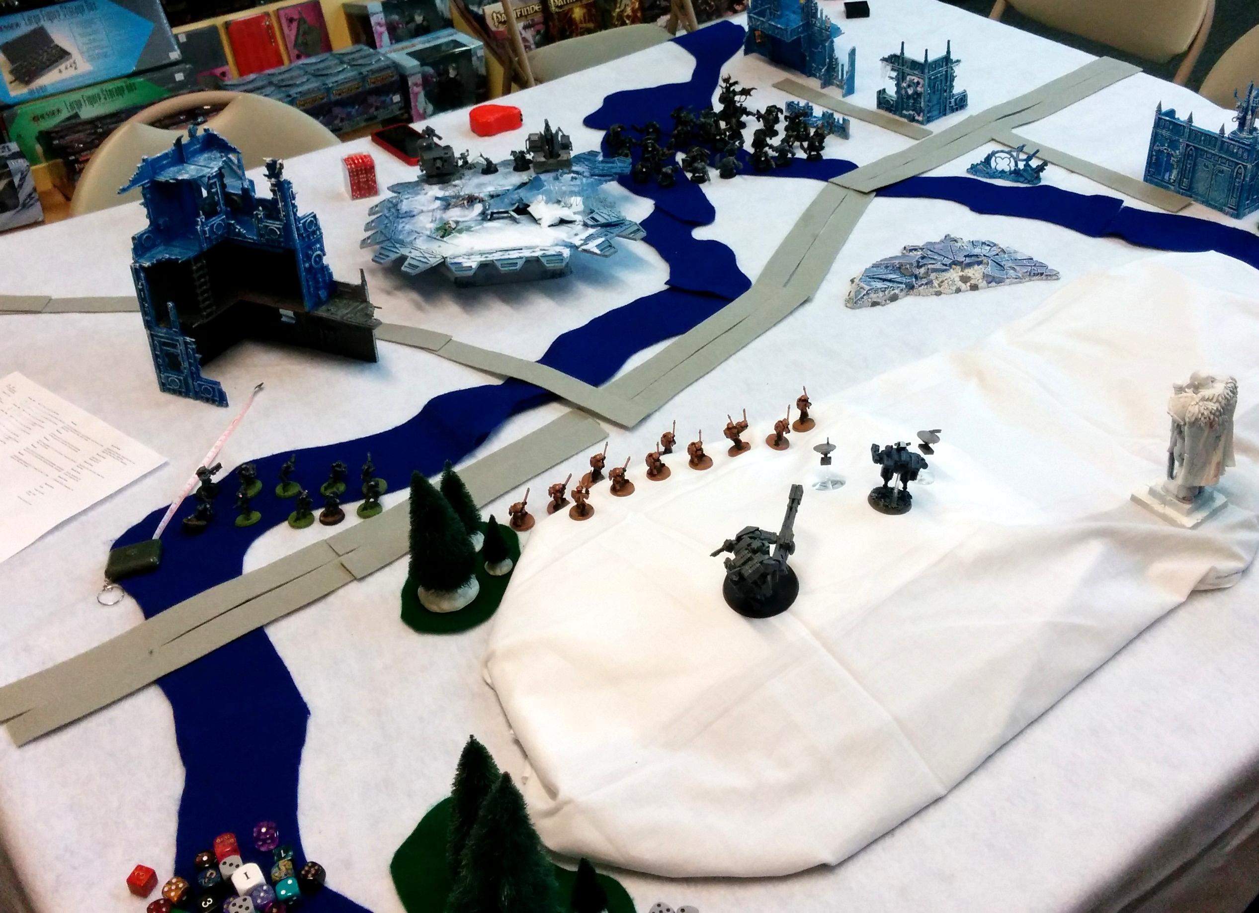 Orks, Tau, Initial Deployment