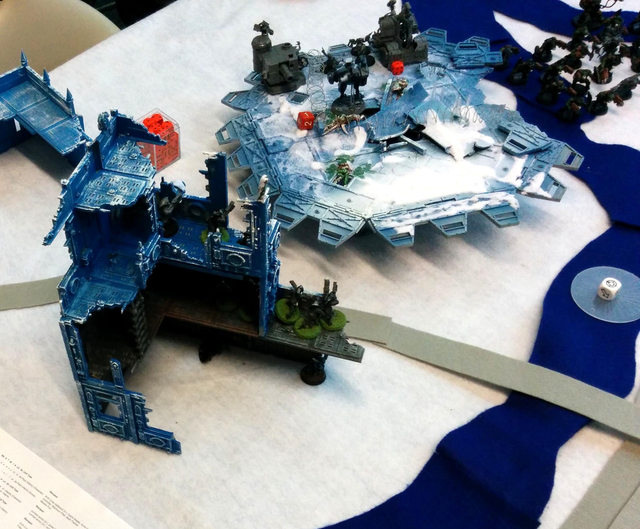 Orks, Tau, Tau Turn 2 - Pathfinders Move