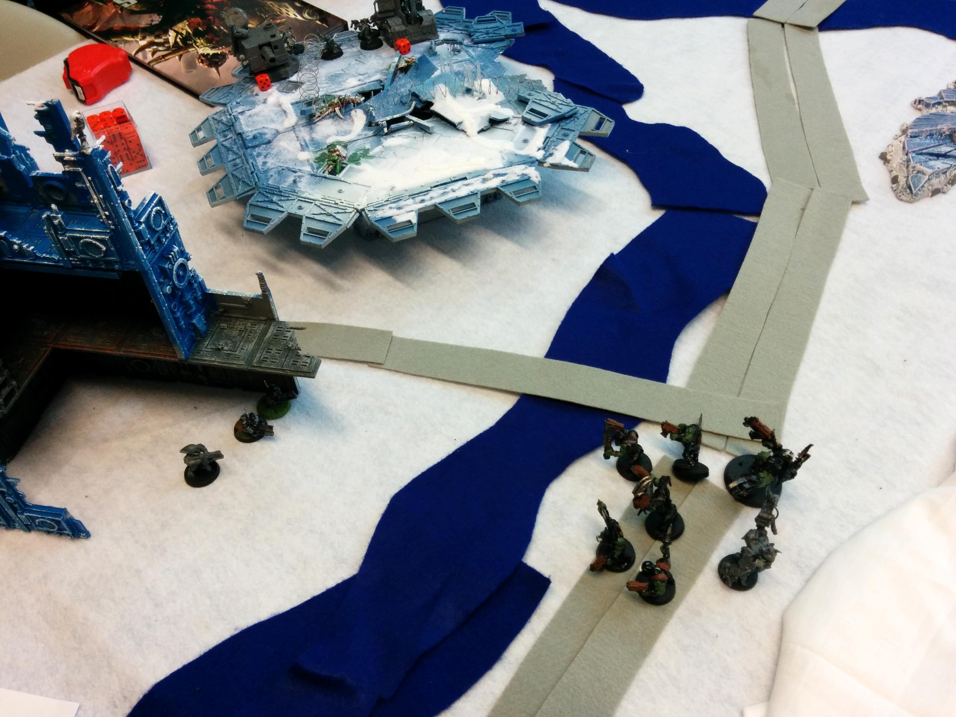 Orks, Tau, Ork turn 6 - Game End