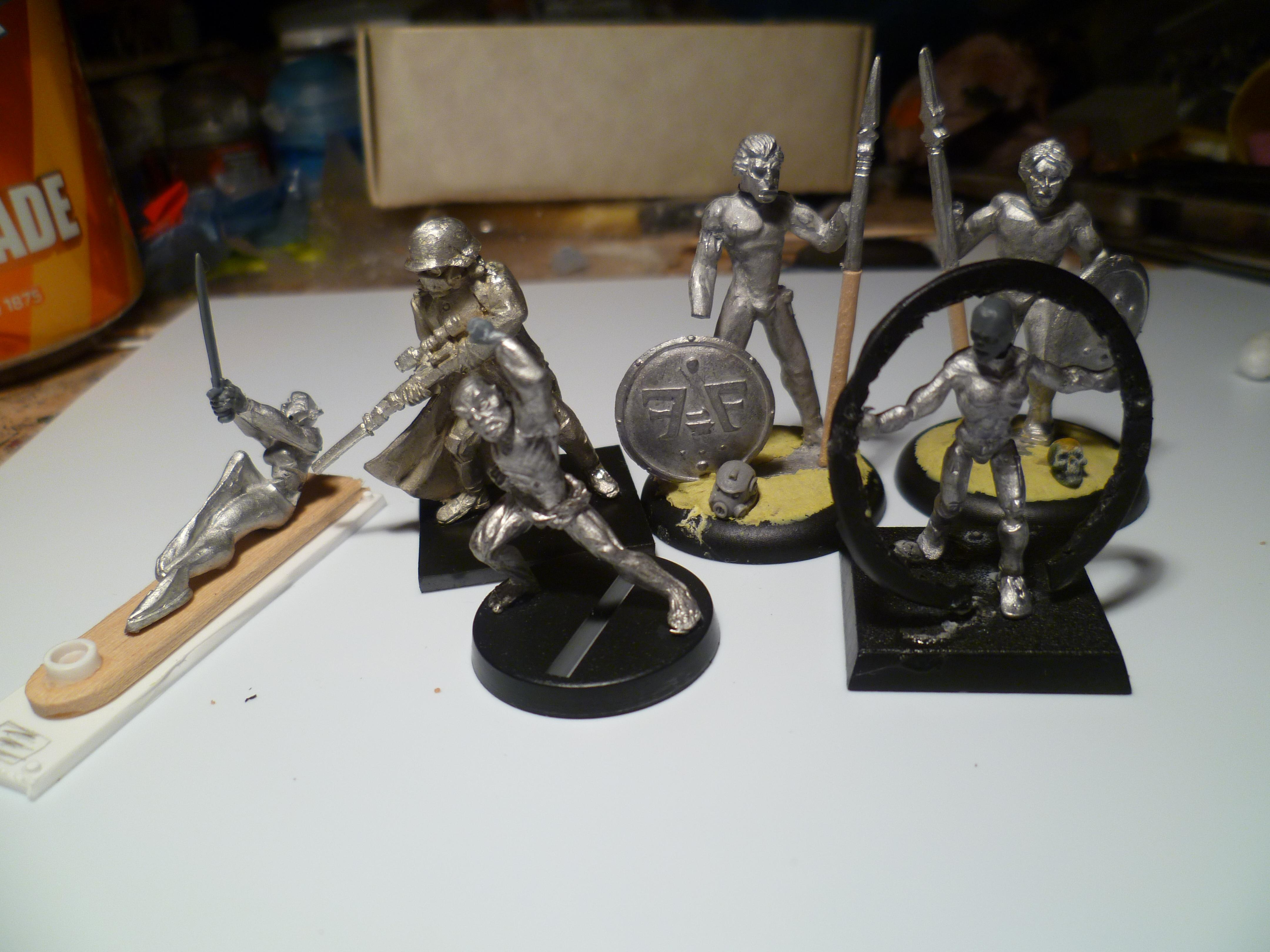 WIP Statues