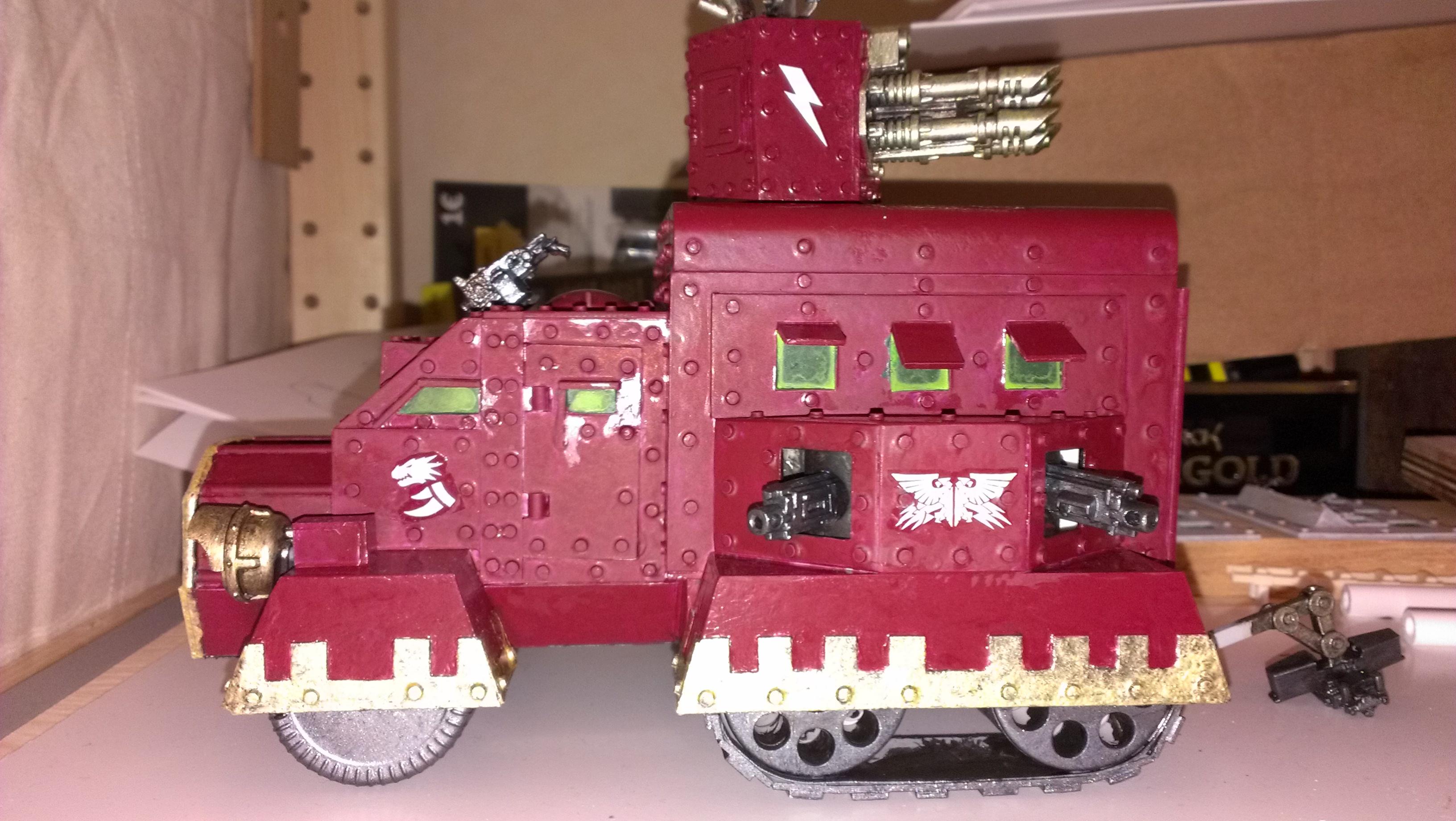 Armored Car, Imperial Guard, Steampunk, Truck