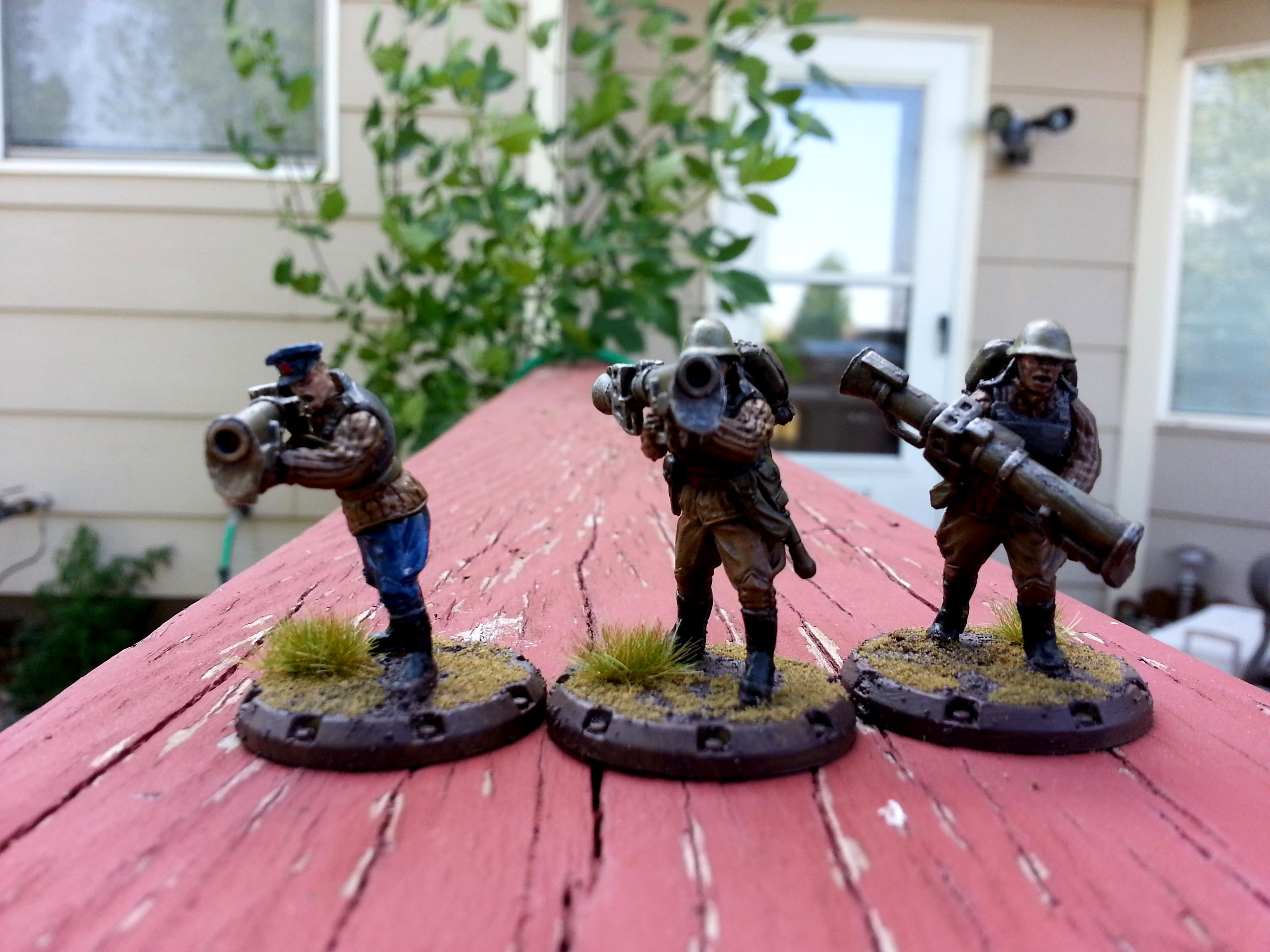 Red Guard Bazookas