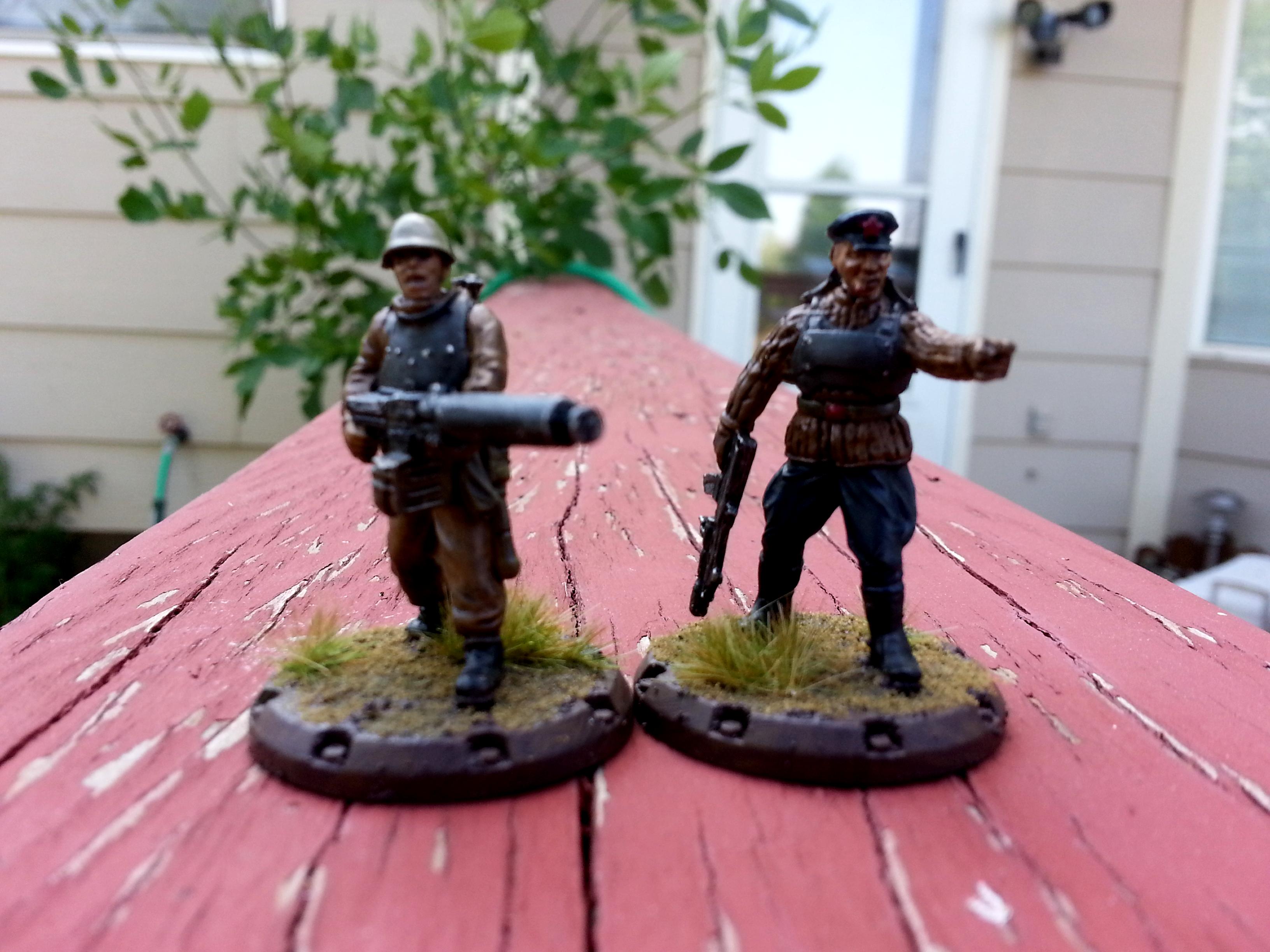 Frontoviki and Commissar