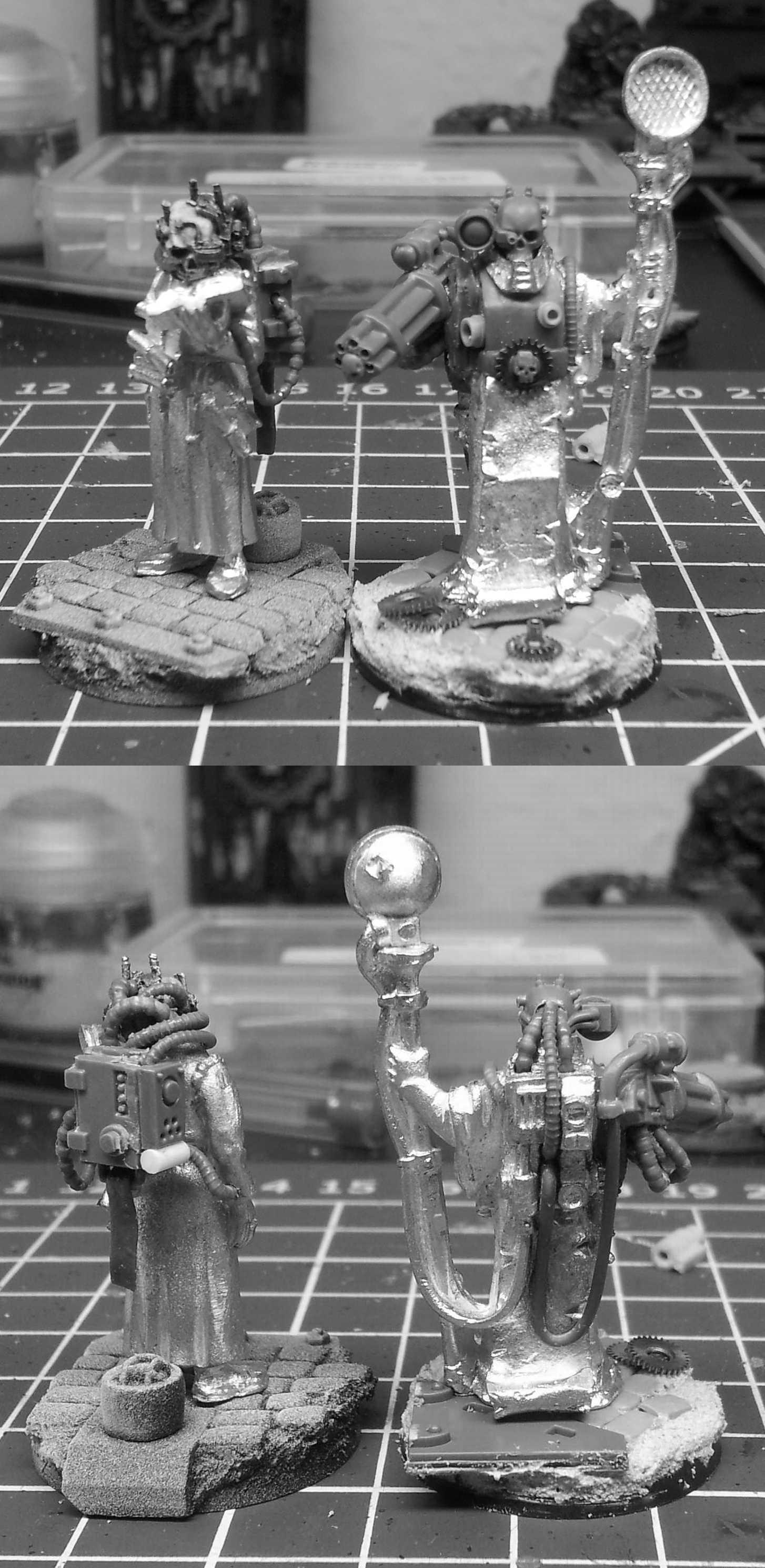 Inq28, Inquisitor 28, Mechanicus, Servitors, Tech Priest, Work In Progress