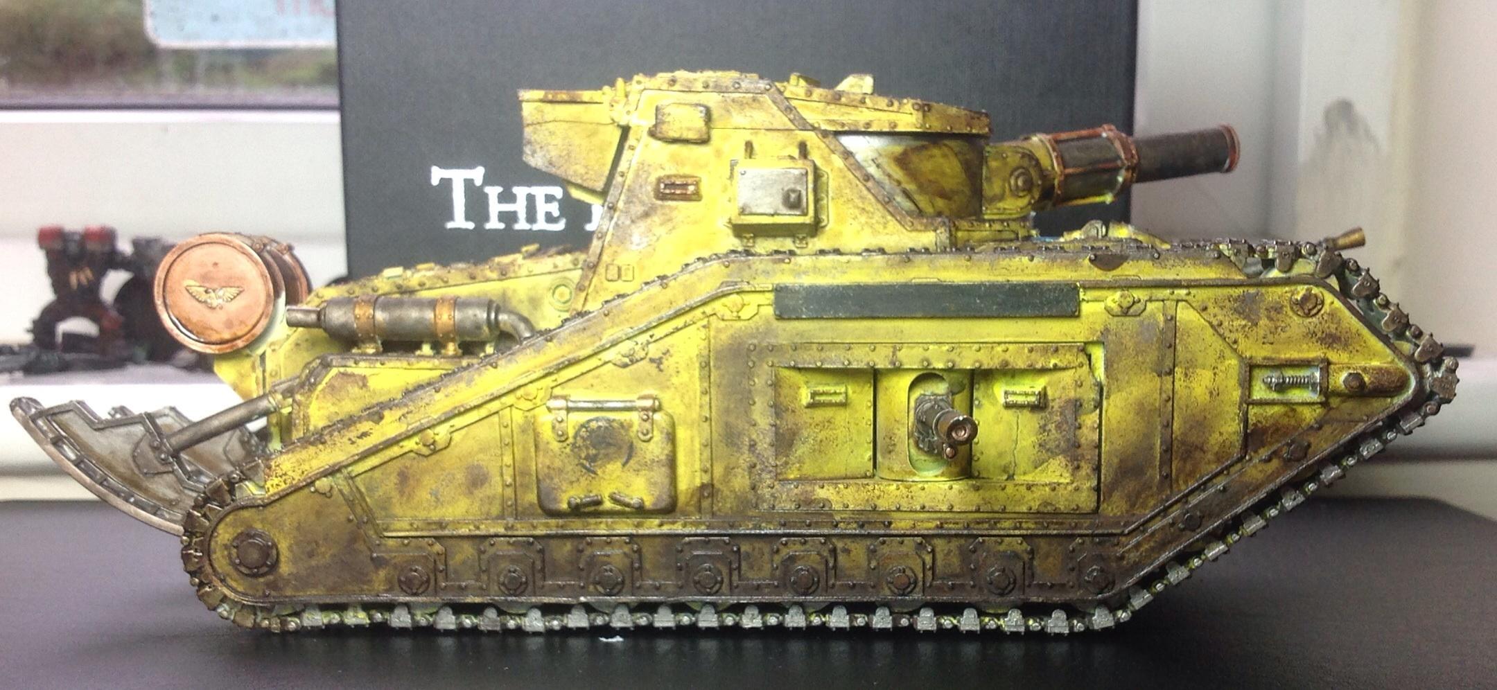 Astra Militarum, Guard, Imperial, Malcador, Tank, Yellow
