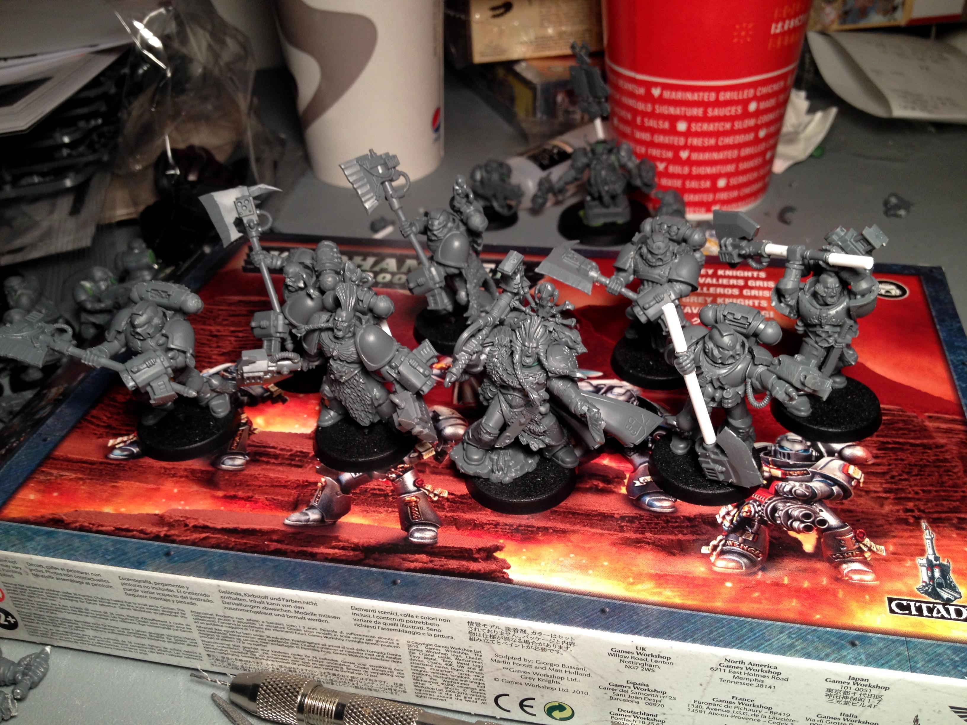 Wolf Guard Pack - Frost Axes
