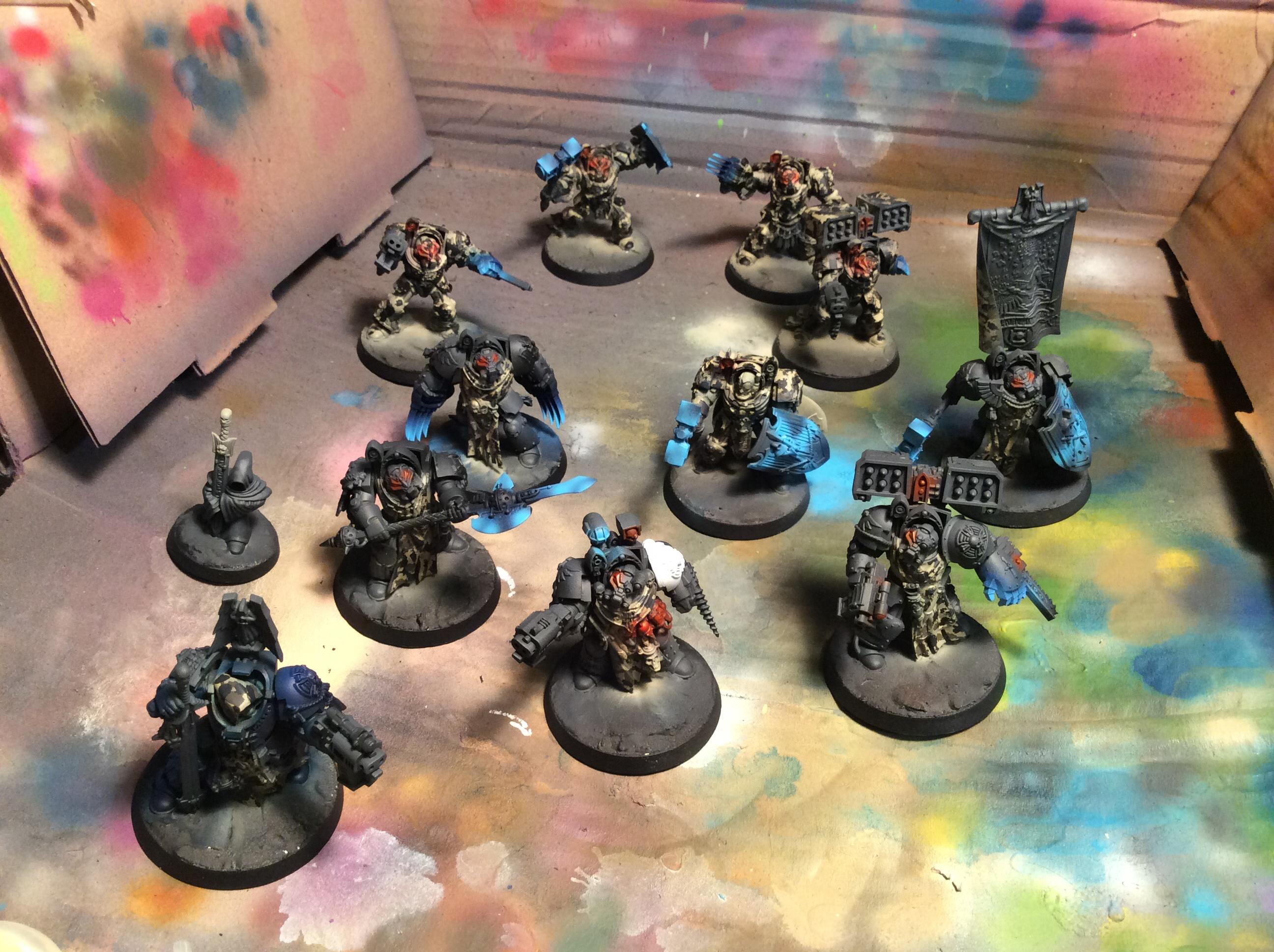 Dark Angels, Deathwing, Warhammer 40,000, Work In Progress