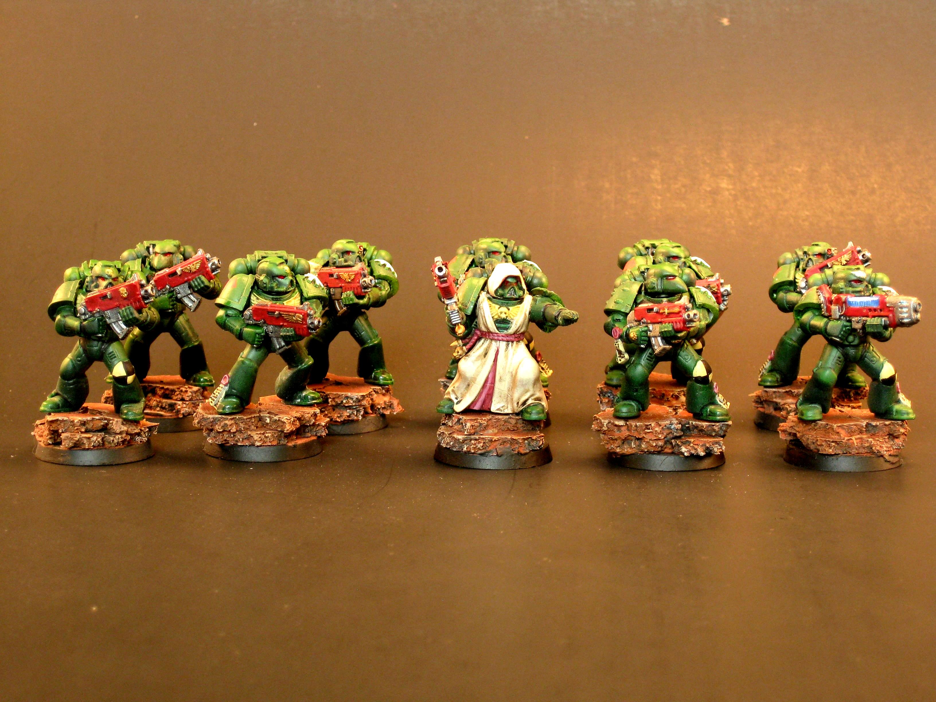 Dark Angels, Dark Vengence, Geek Out Studio, Space Marines, Tactical Squad