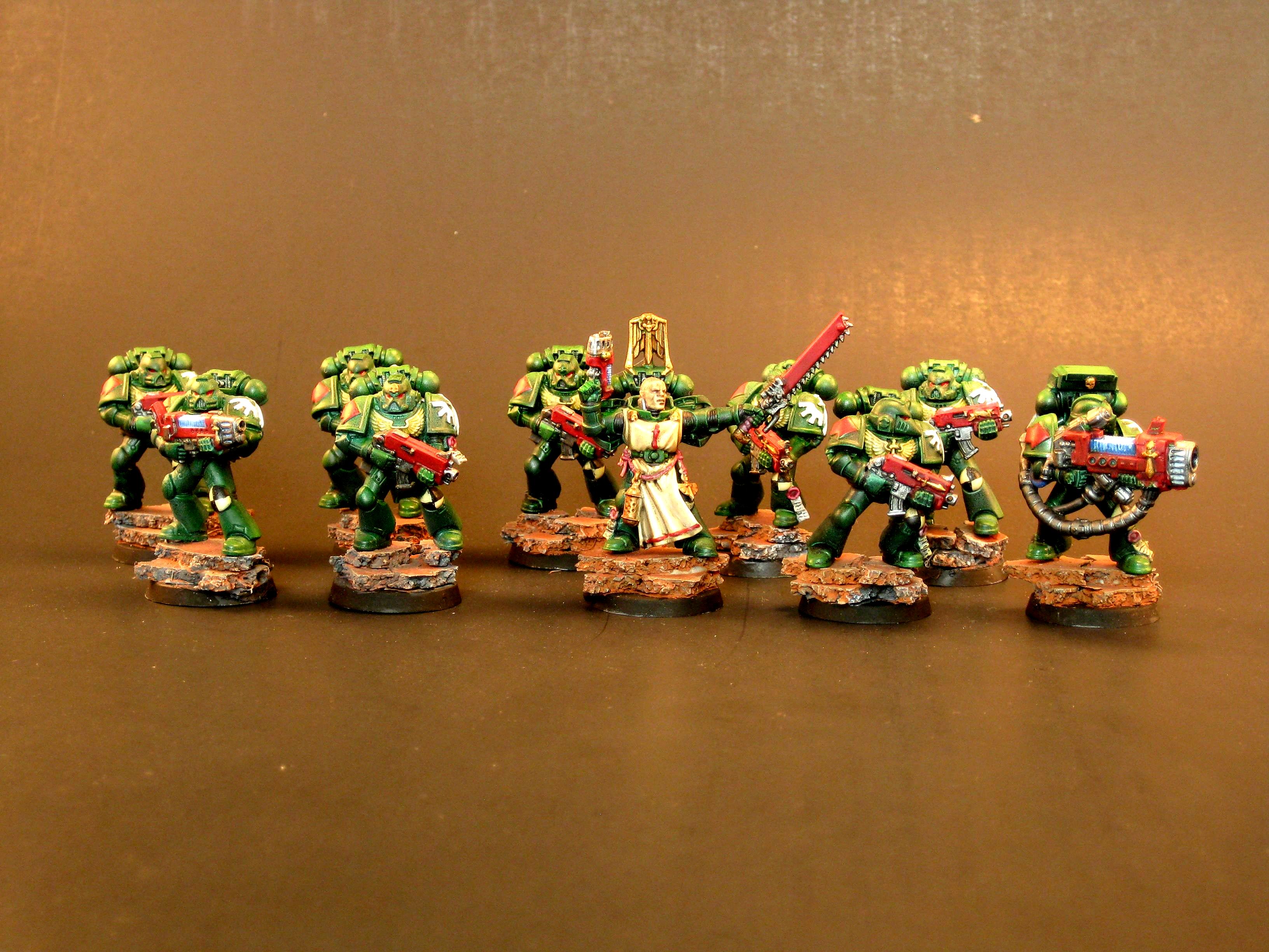 Dark Angels, Dark Vengence, Geek Out Studio, Space Marines, Tactical Squad
