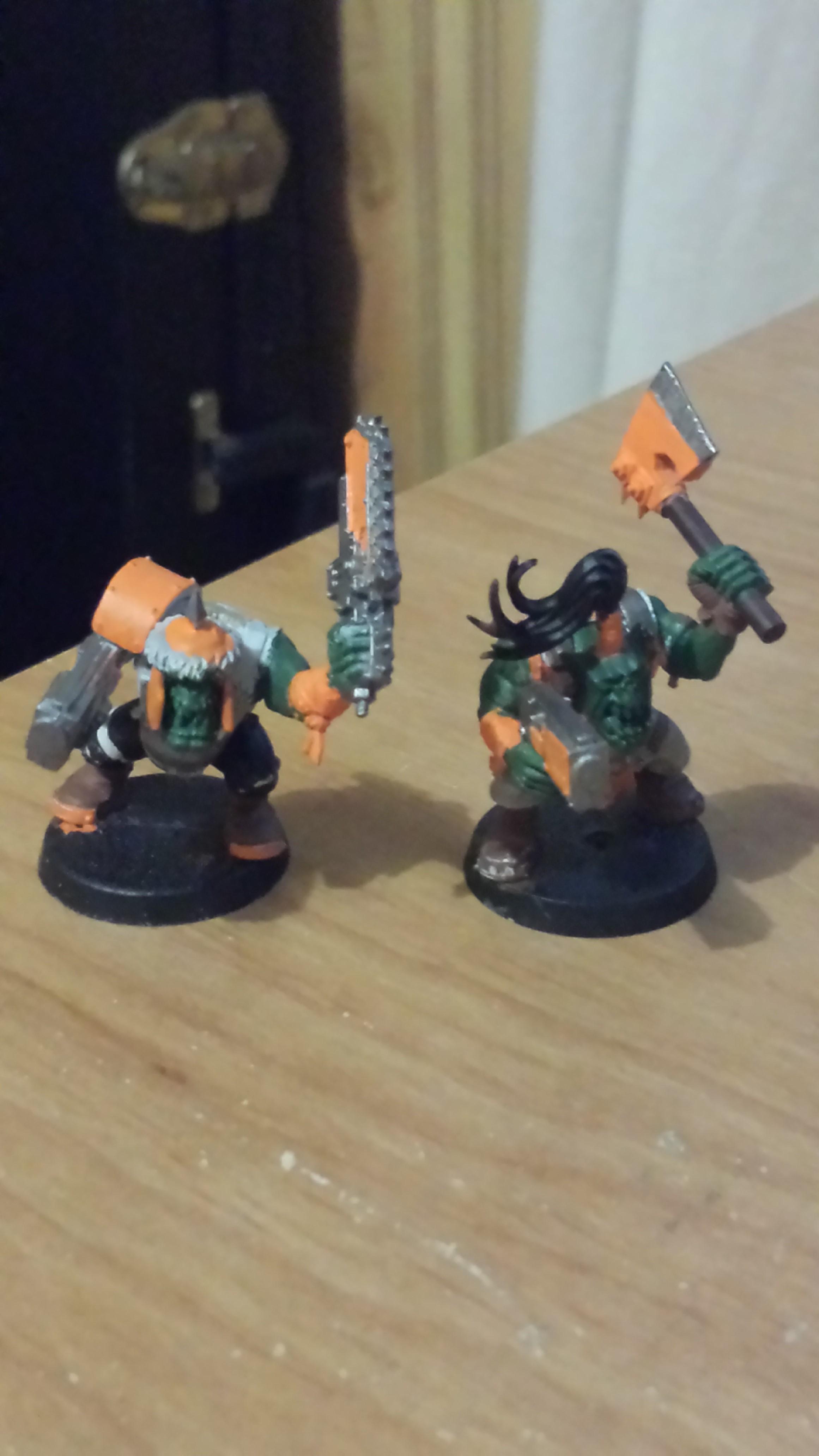 Front view of da colour scheme