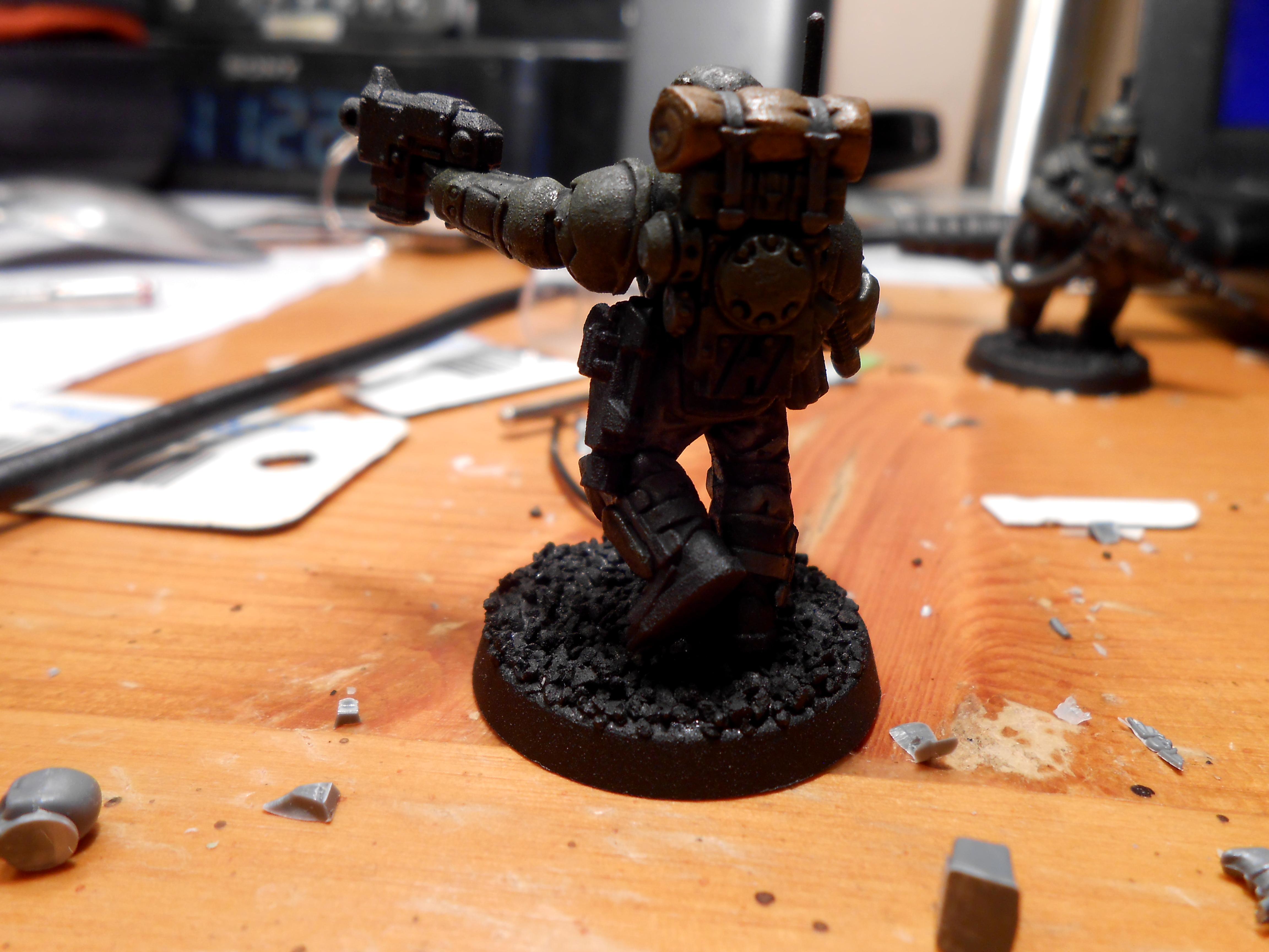 Greenstuff, Scion, Storm Troopers, Stormtrooper, Tempestus Scions