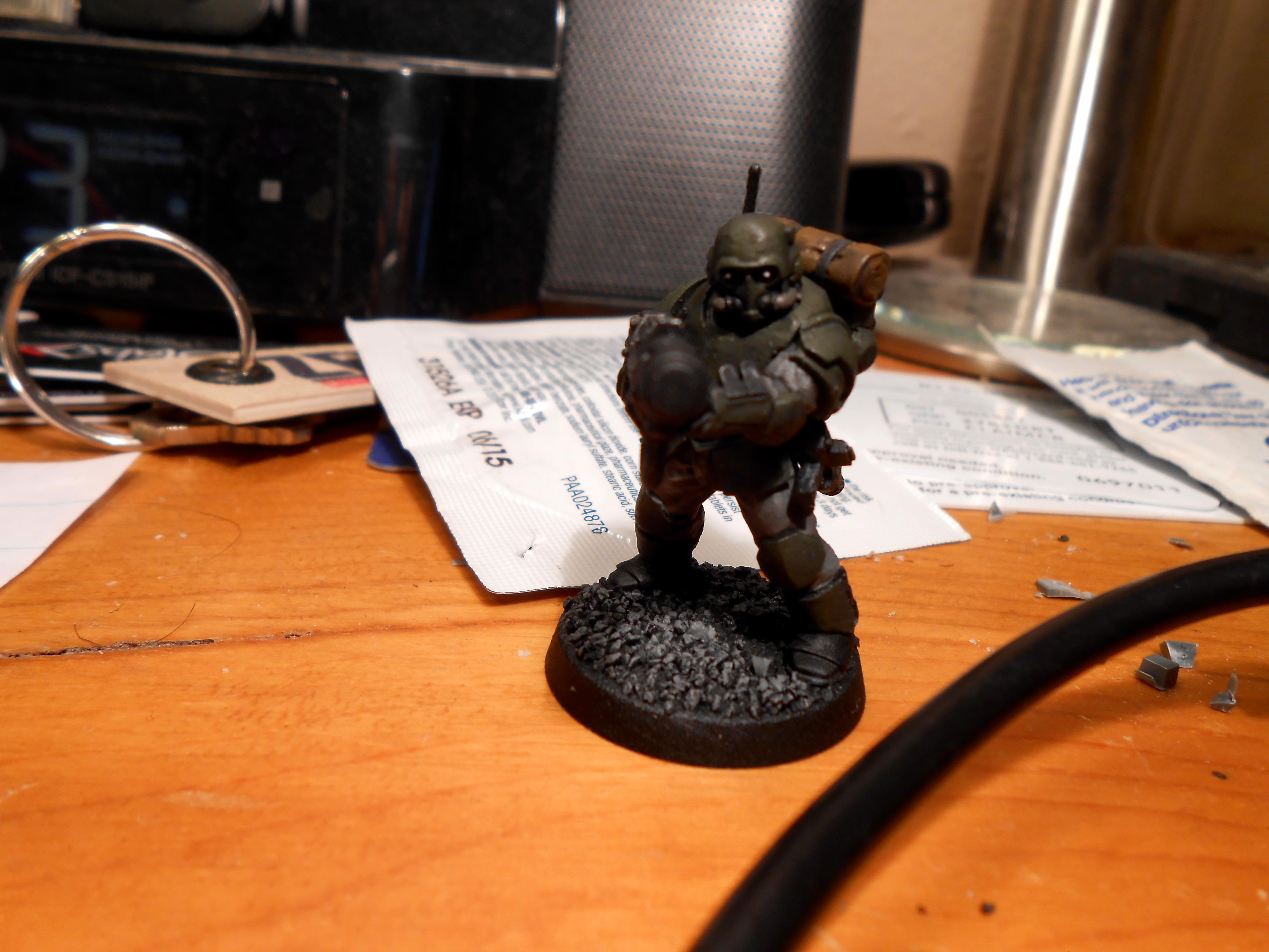 Greenstuff, Scion, Storm Troopers, Stormtrooper, Tempestus Scions