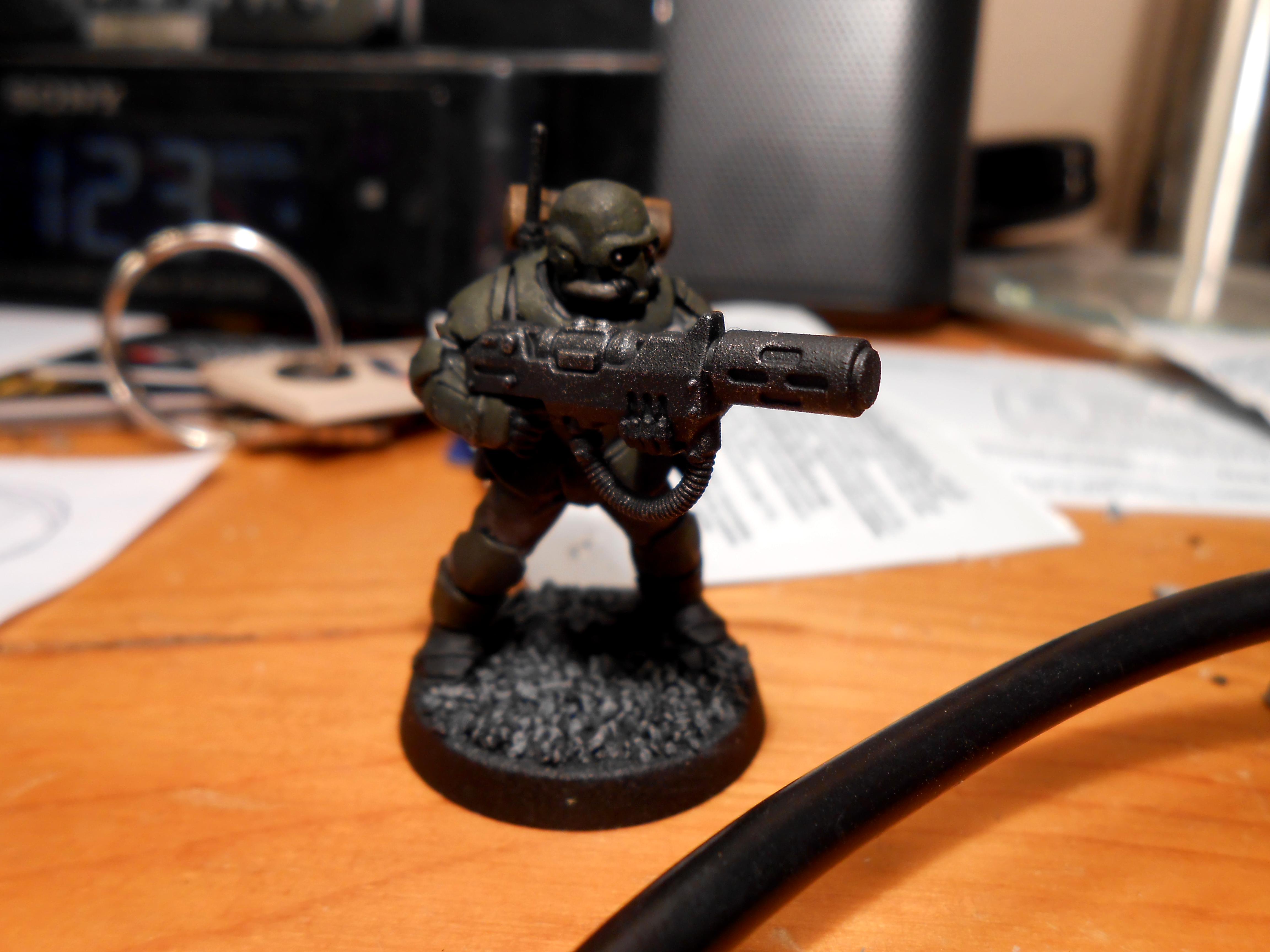 Greenstuff, Scion, Storm Troopers, Stormtrooper, Tempestus Scions