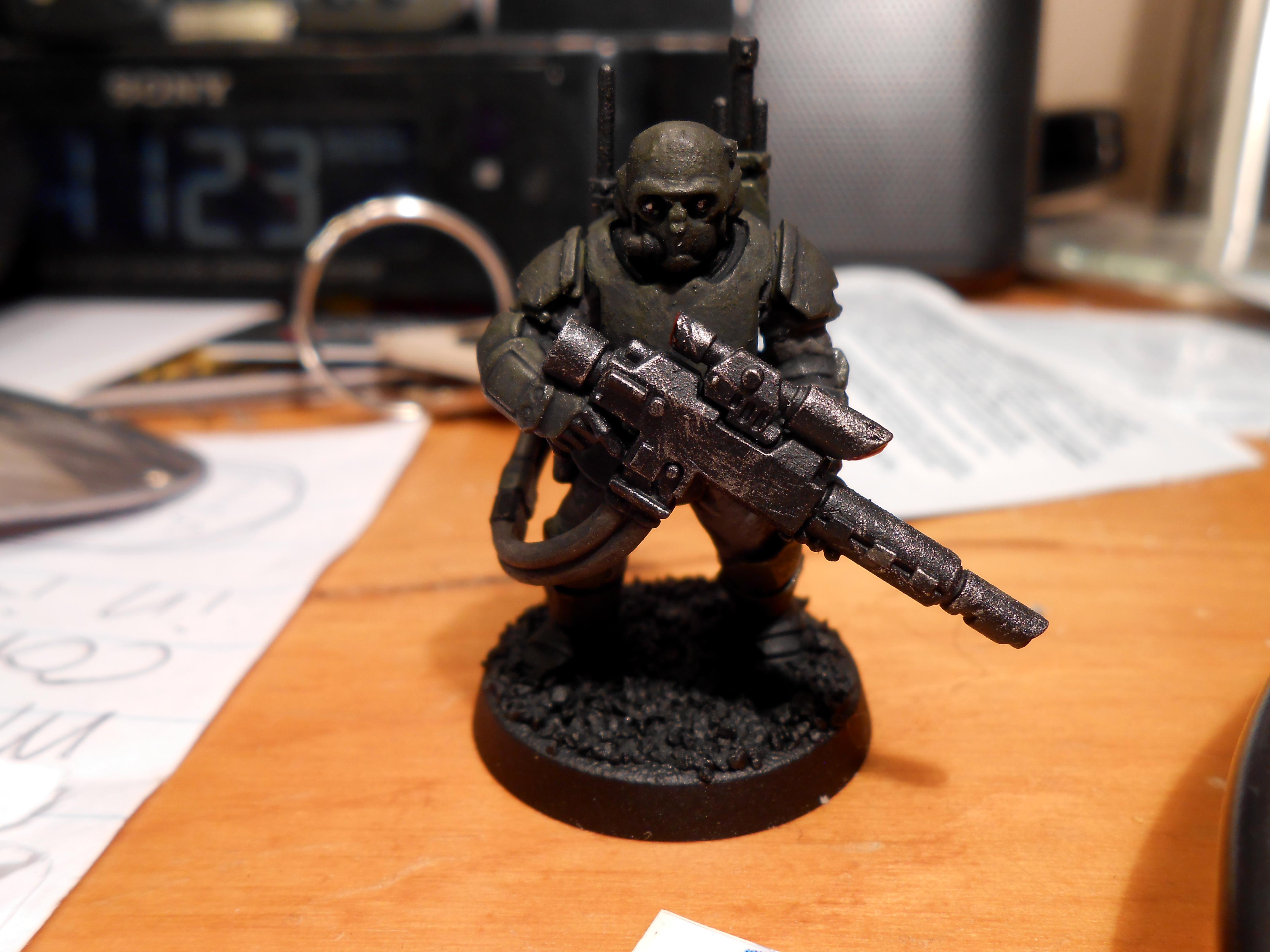 Greenstuff, Scion, Storm Troopers, Stormtrooper, Tempestus Scions