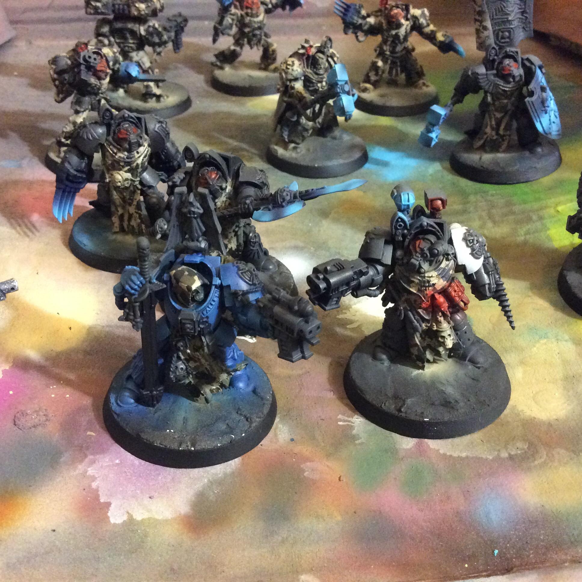 Dark Angels, Dw, Tda, Warhammer 40,000, Work In Progress