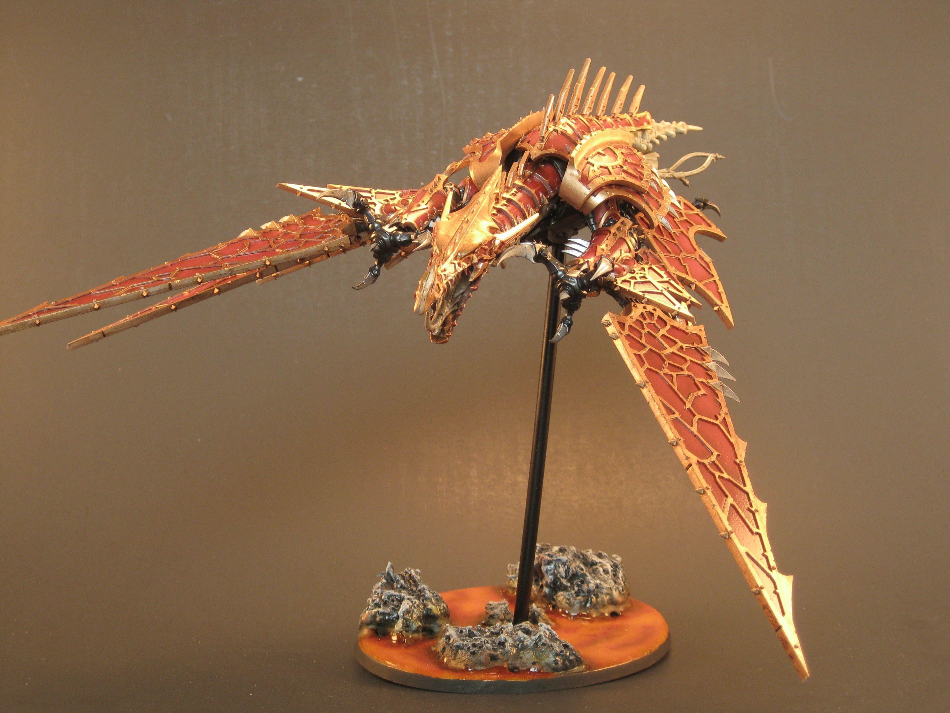 Chaos Space Marines, Geek Out Studio, Heldrake, Khorne