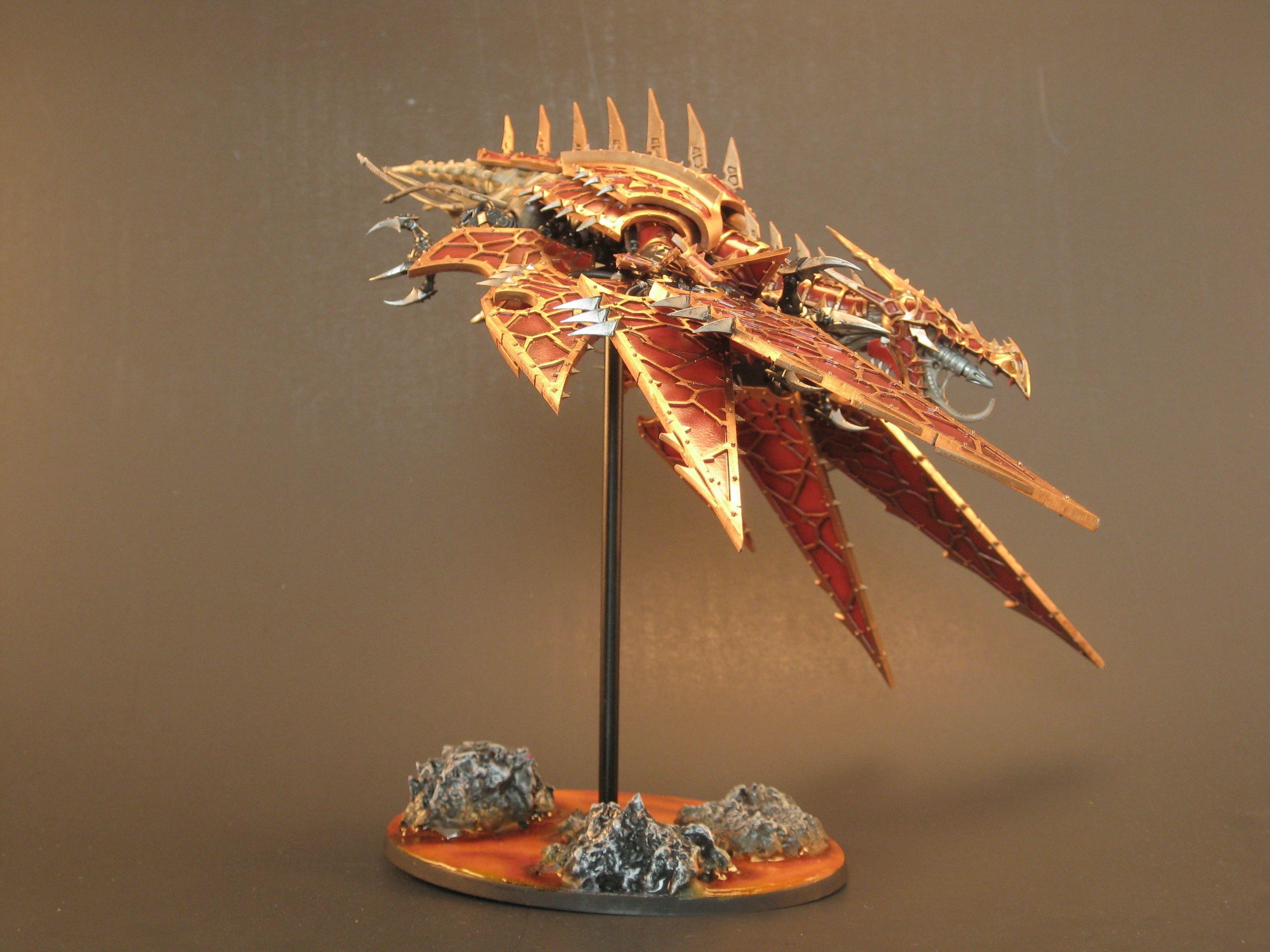 Chaos Space Marines, Geek Out Studio, Heldrake, Khorne