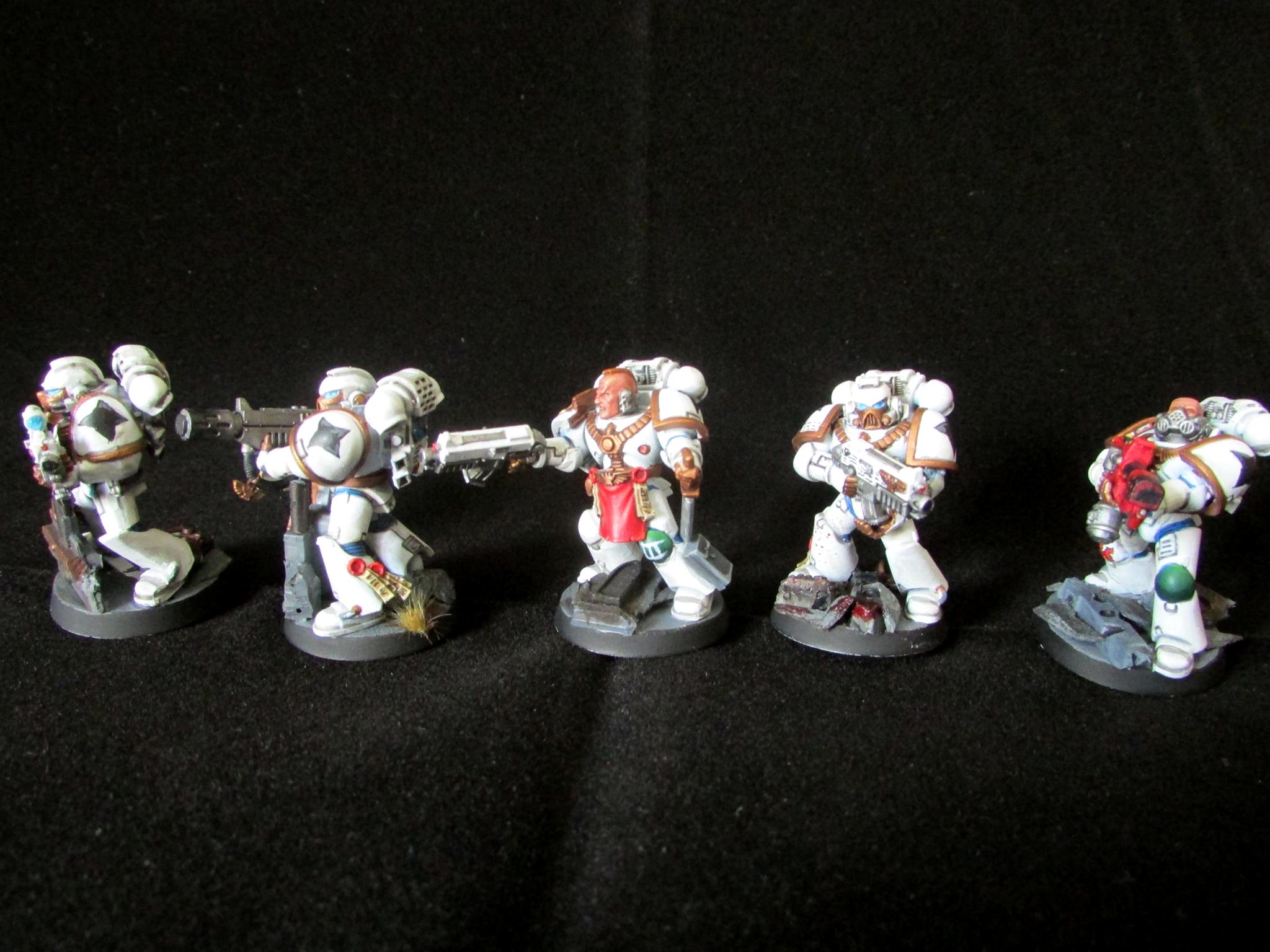 Combat Squad, Space Marines, Tactical, White