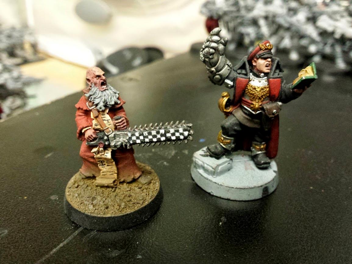 Commissar, Imperial Guard, Priest