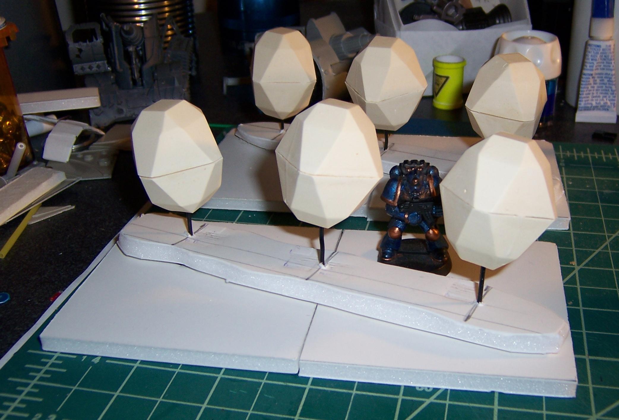 Adam, Becron, Tank Traps, Terrain, Work In Progress