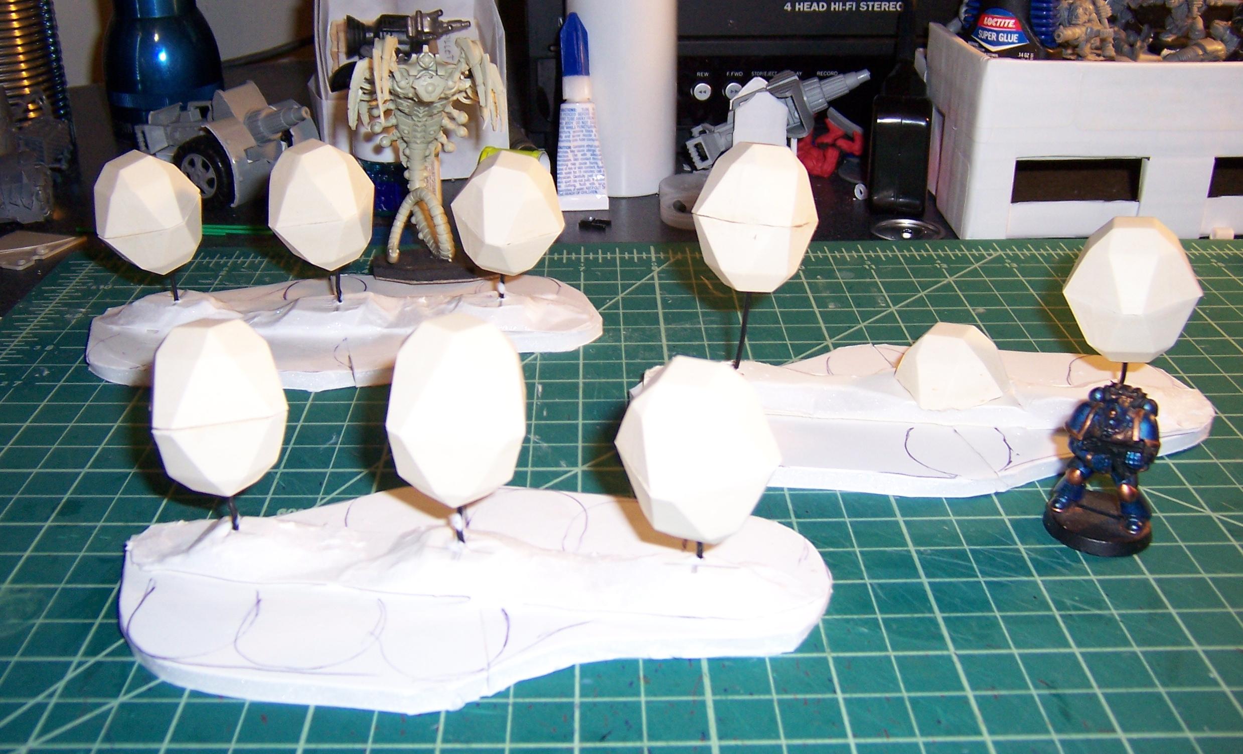 Adam, Becron, Tank Traps, Terrain, Work In Progress