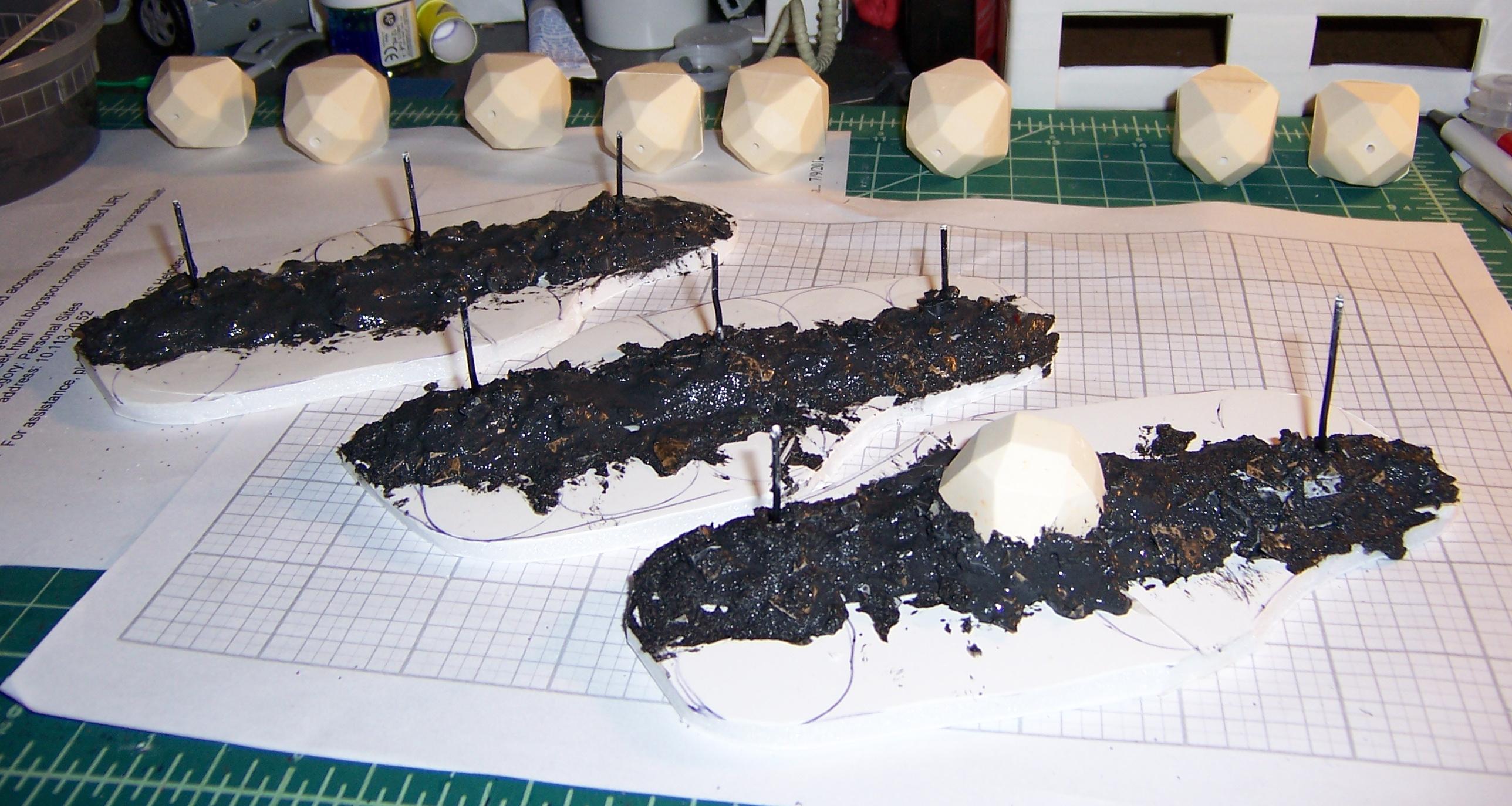 Adam, Becron, Tank Traps, Terrain, Work In Progress