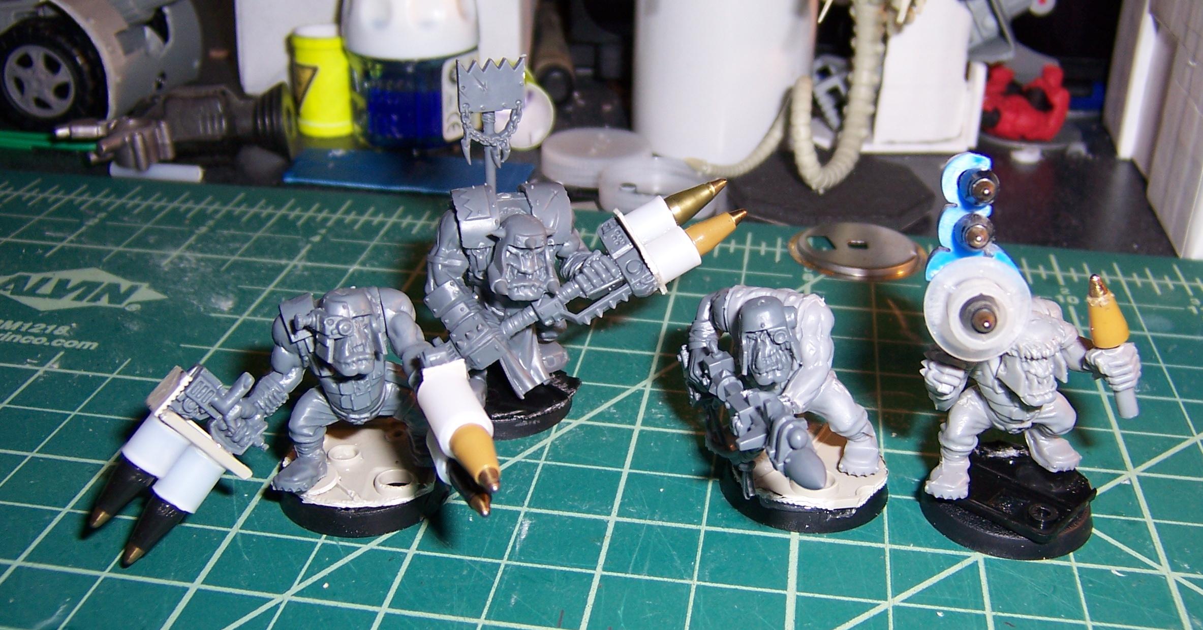 Orks, Tankbustas, Work In Progress