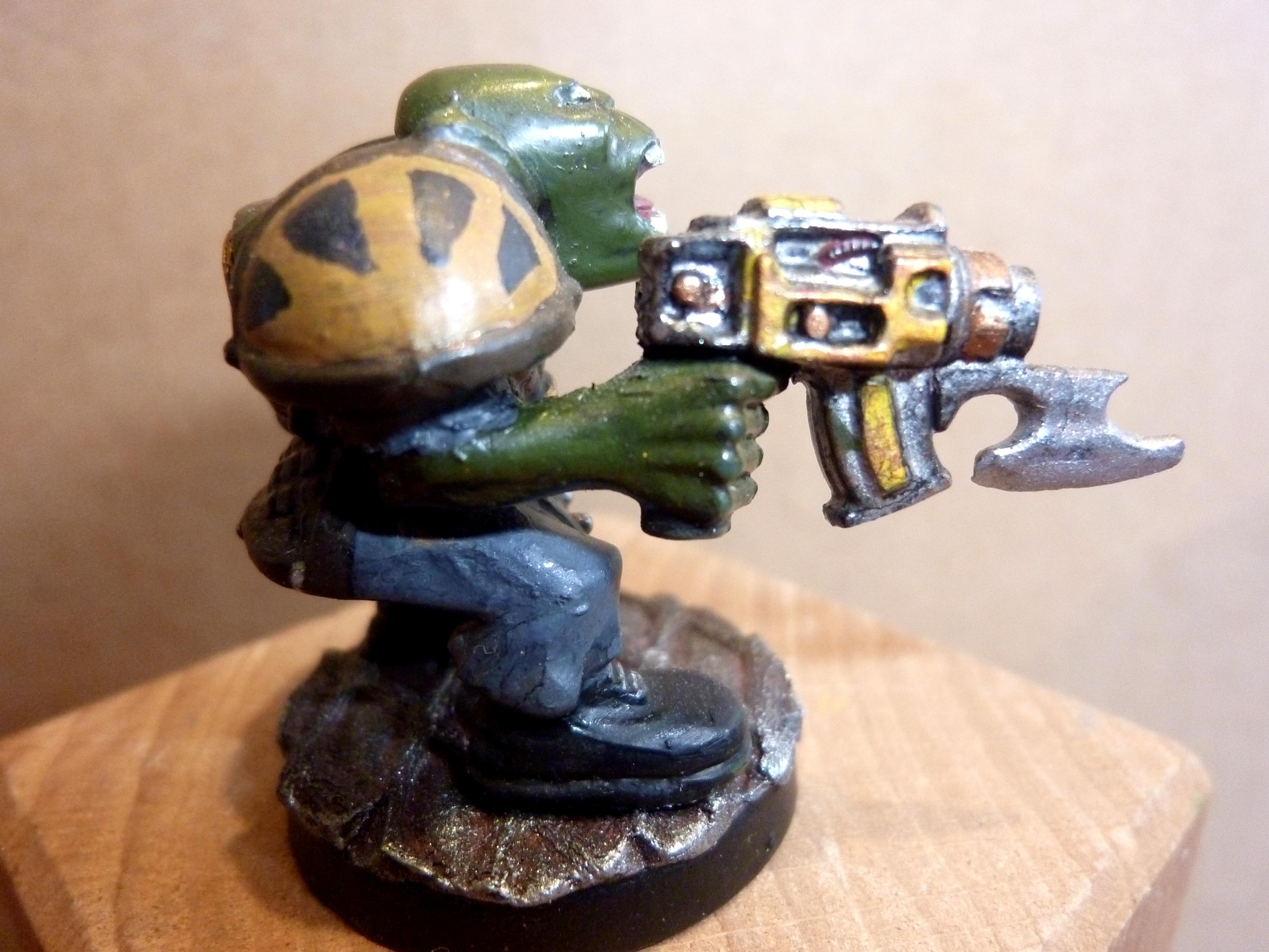 Bad Moons, Orks, Space Crusade, Warhammer 40,000 - Ork Shootah Close-up 