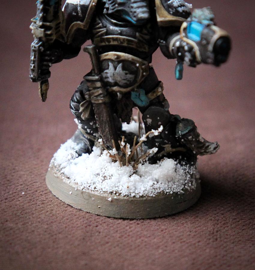 Space Wolves Color Scheme Snow Base