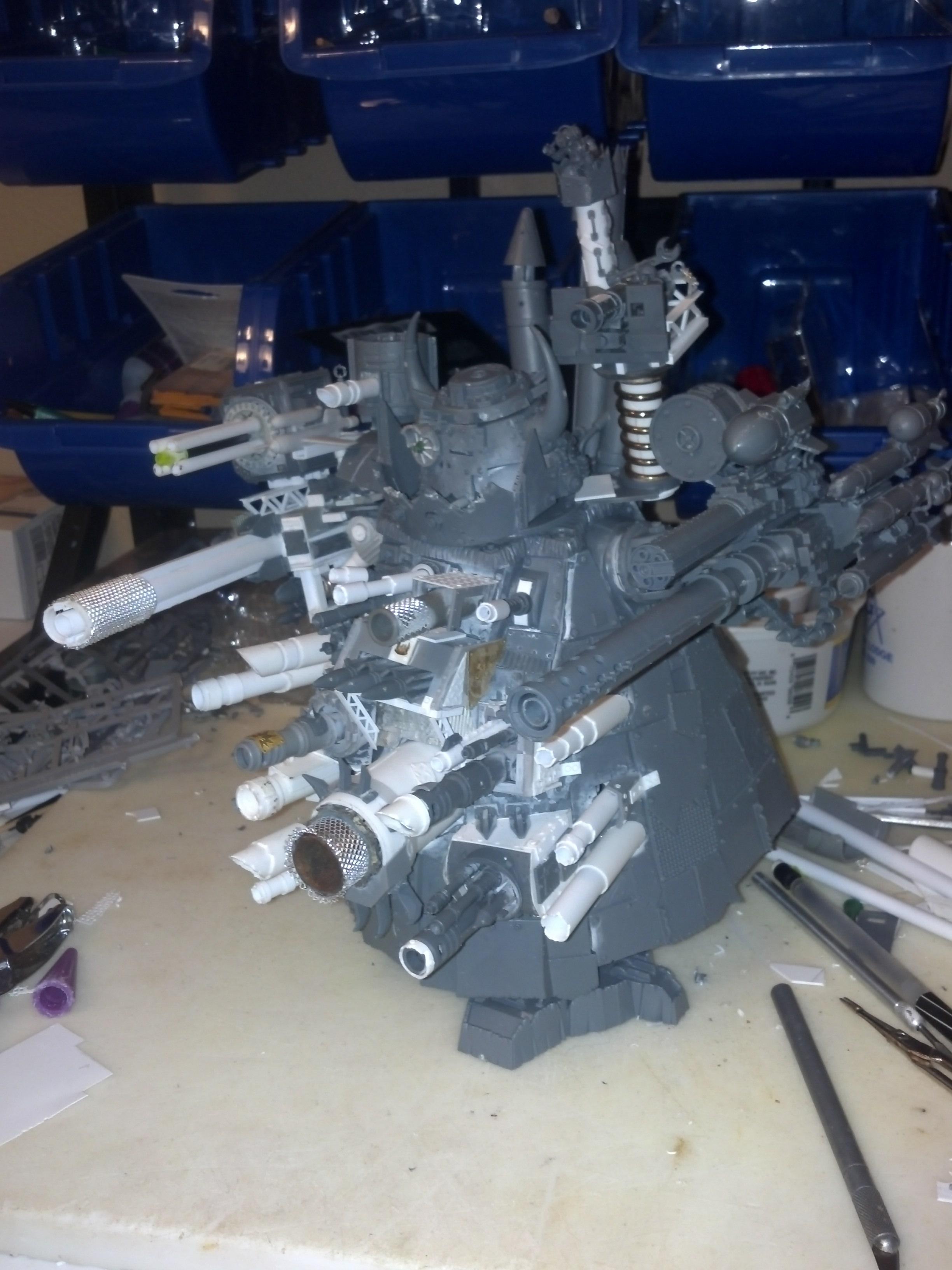 Orks, Stompa, Super-heavy, Work In Progress
