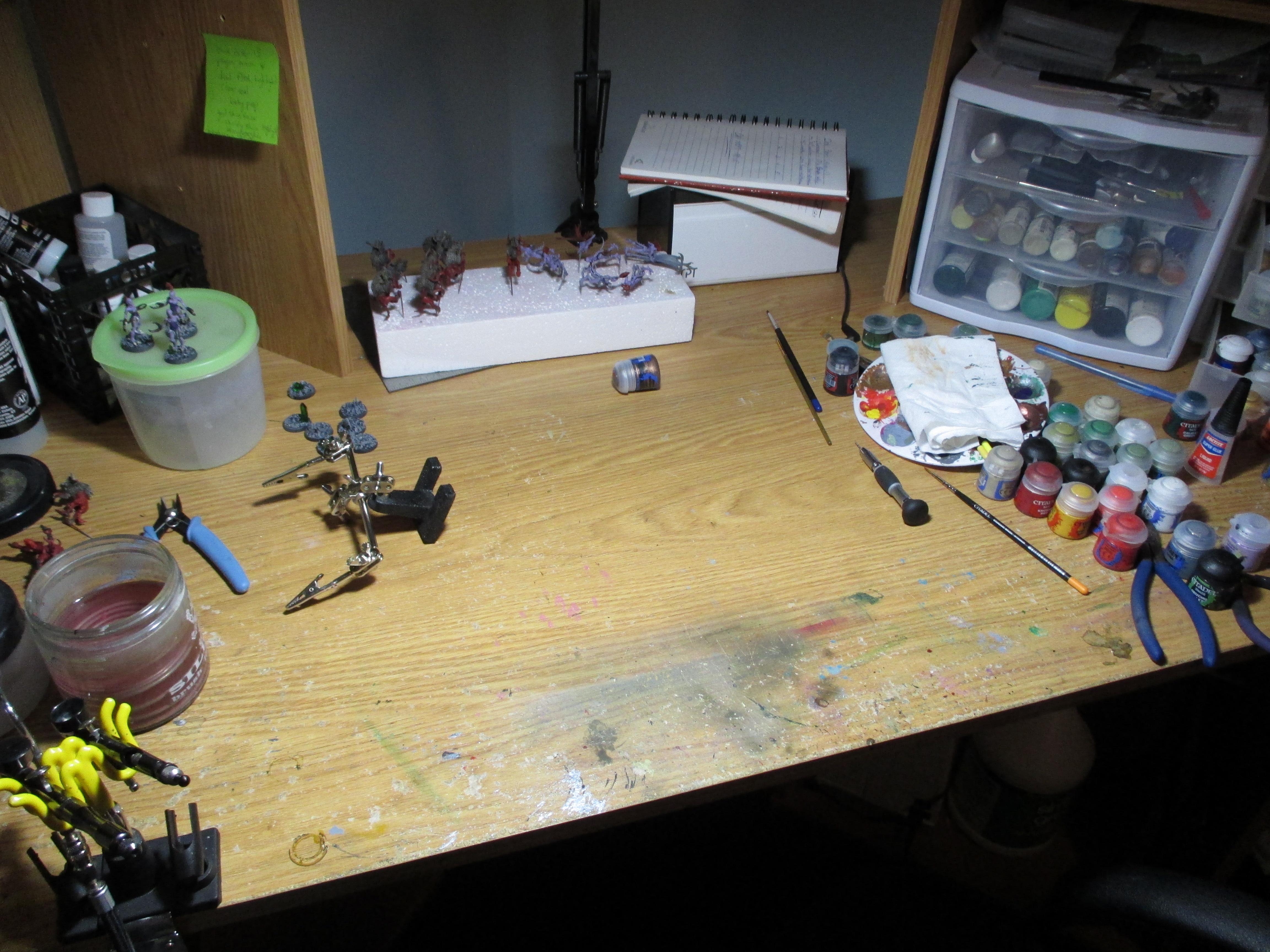 Airbrush, Cd, Chaos, Conversion, Soul Grinder, Work In Progress
