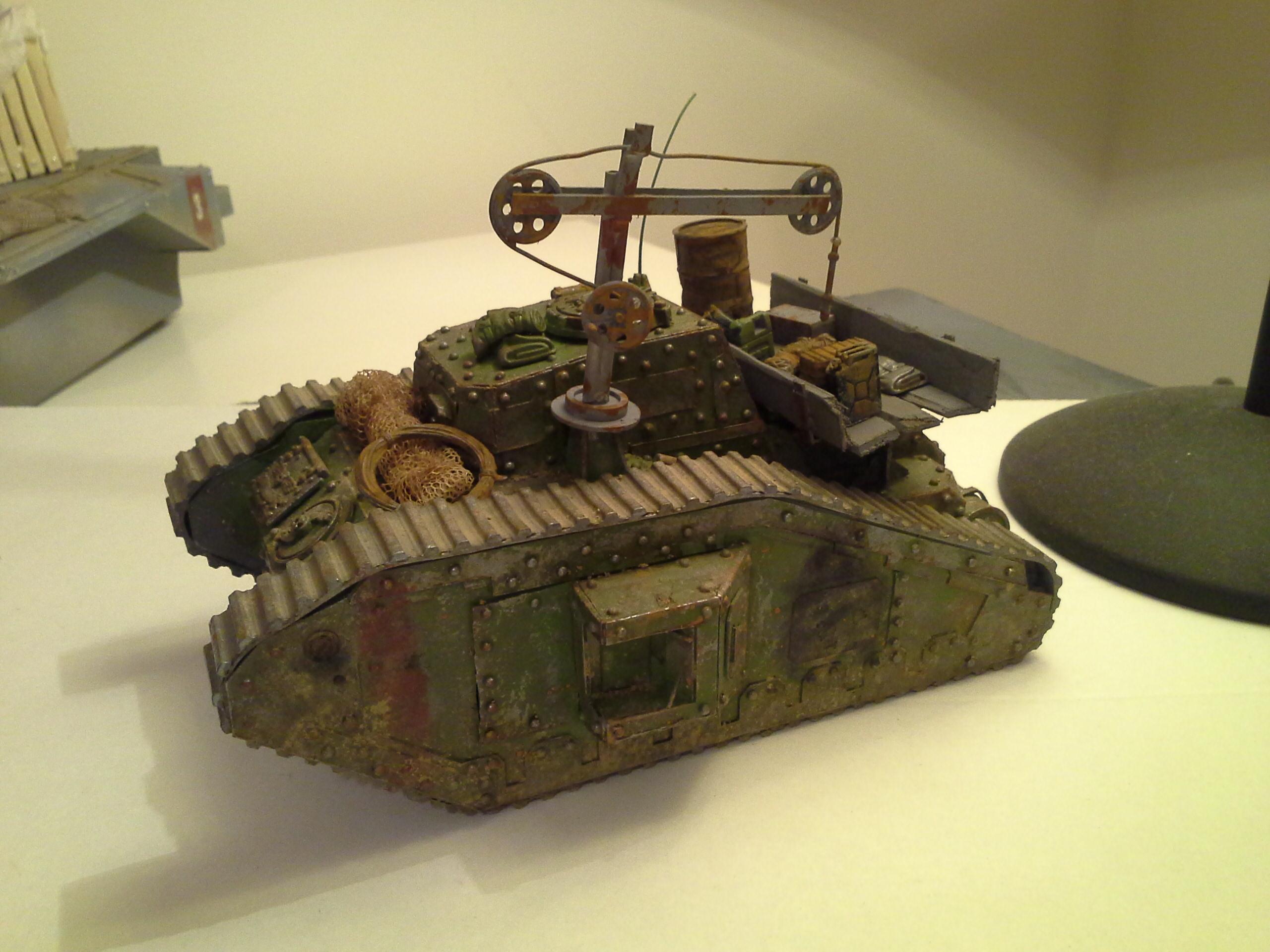 Ancient, Defender, Imperial Guard, Malcador, Rivets, Rust, Supply, Tank, Weathered